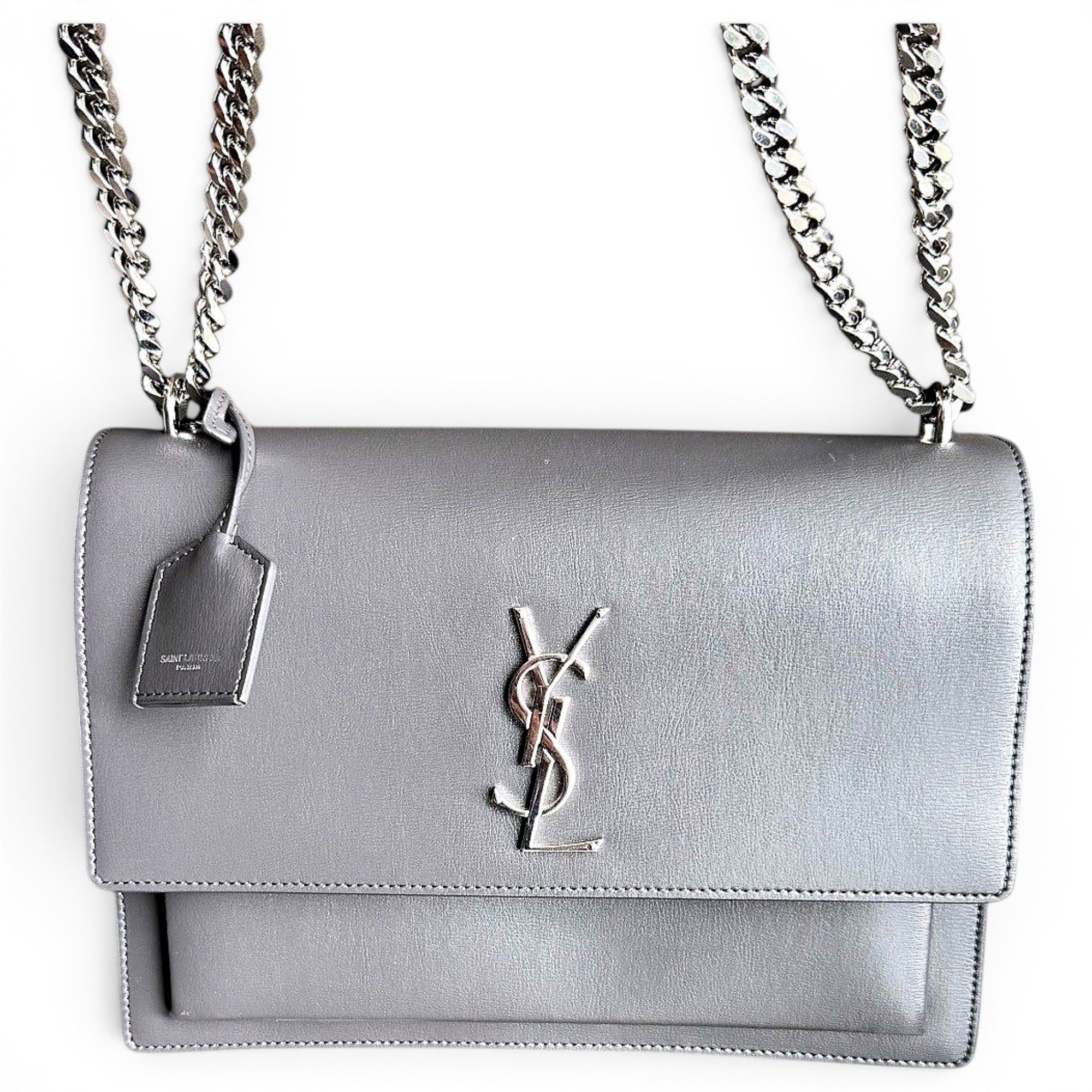 Sunset leather handbag