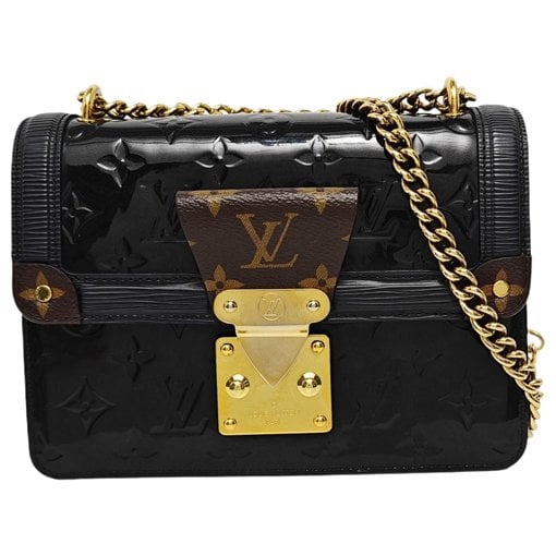 LV Wynwood patent leather handbag