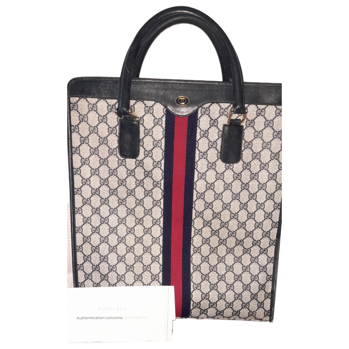 Ophidia leather handbag