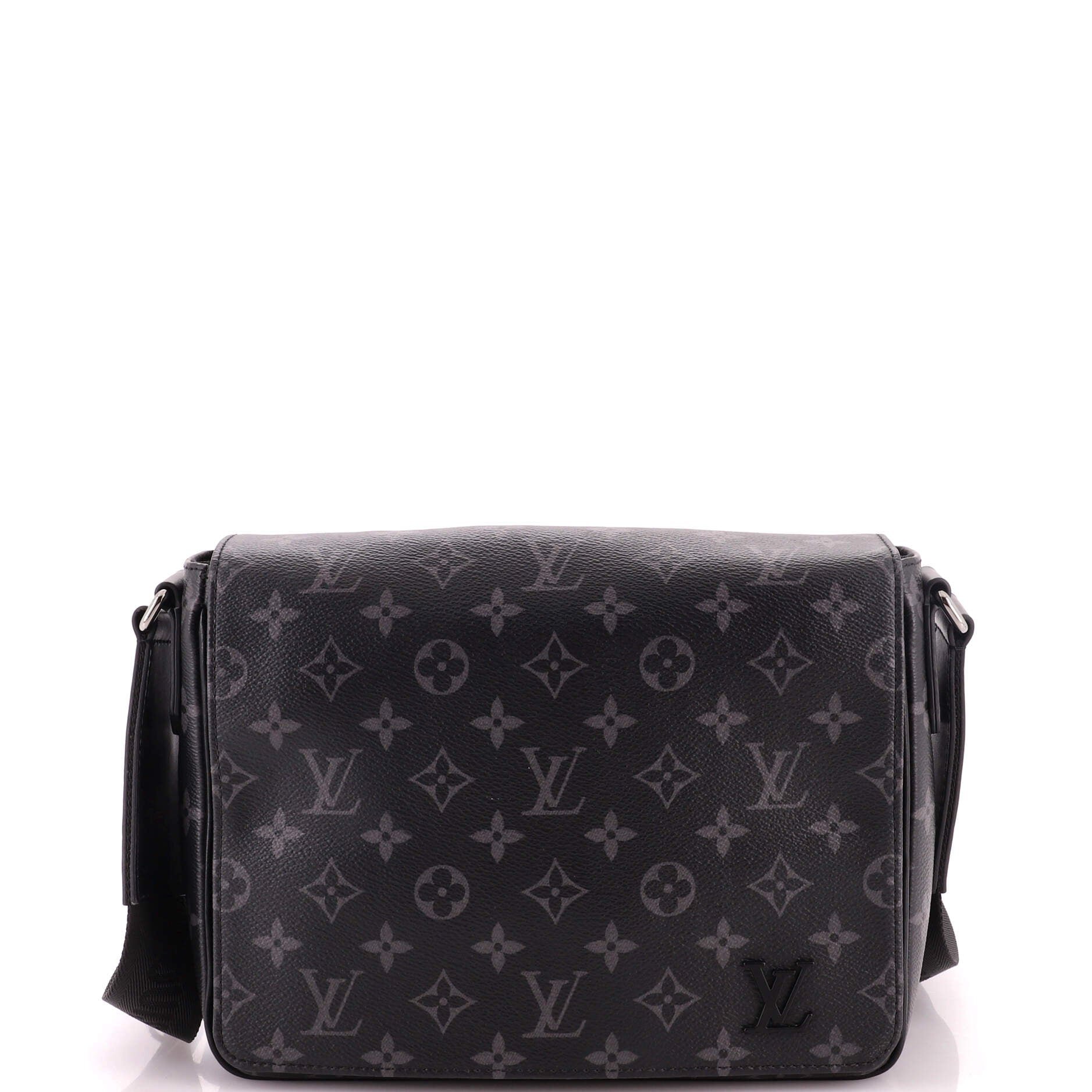 District Messenger Bag Monogram Eclipse Canvas MM