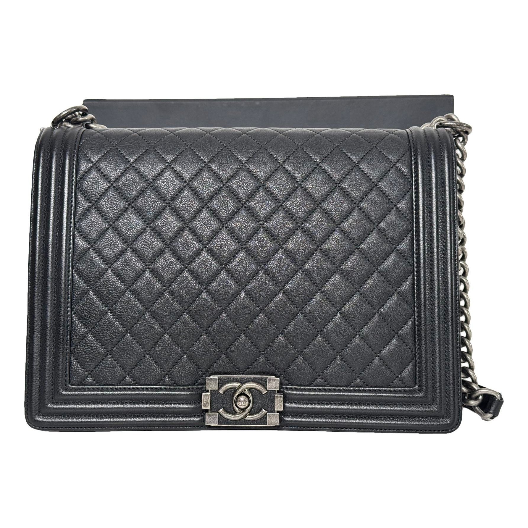 Boy leather crossbody bag