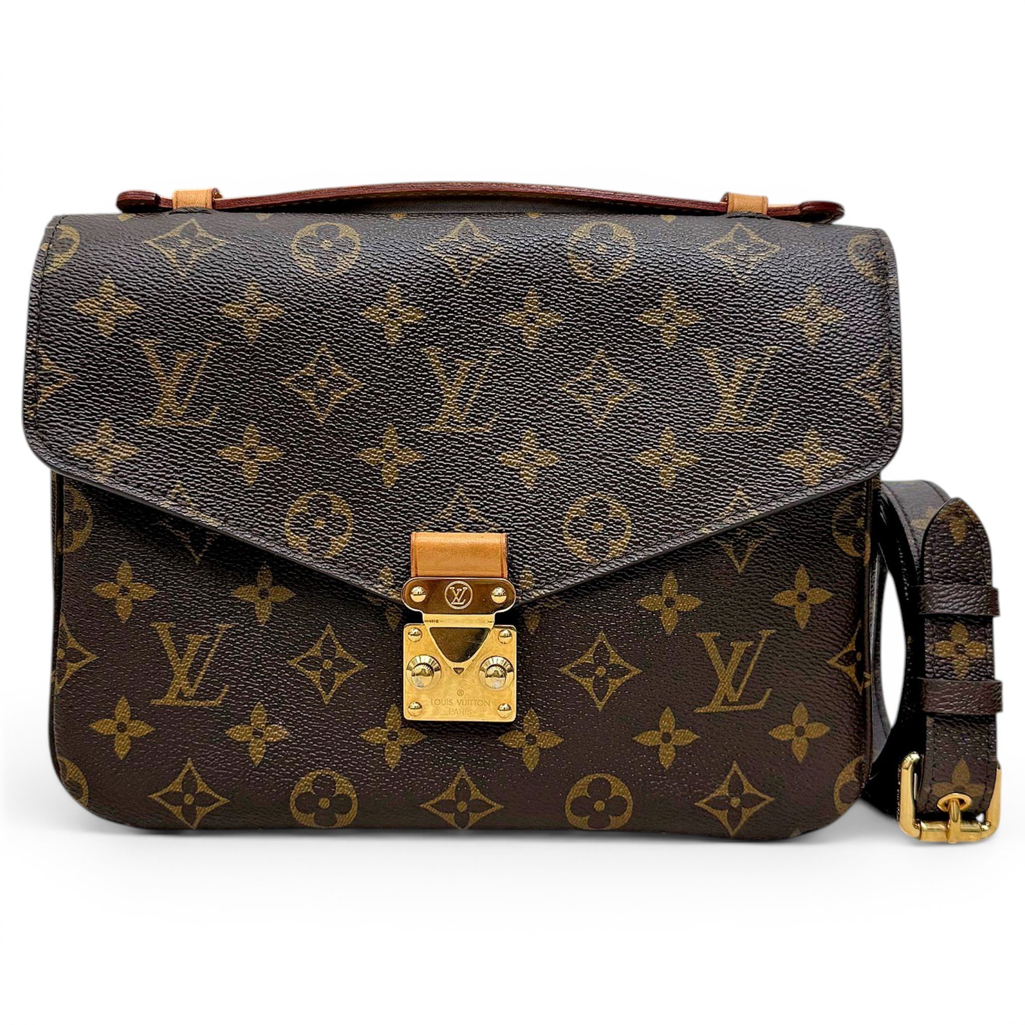 Metis leather handbag