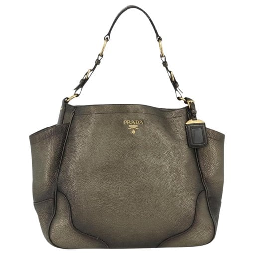 Prada Pocket leather handbag