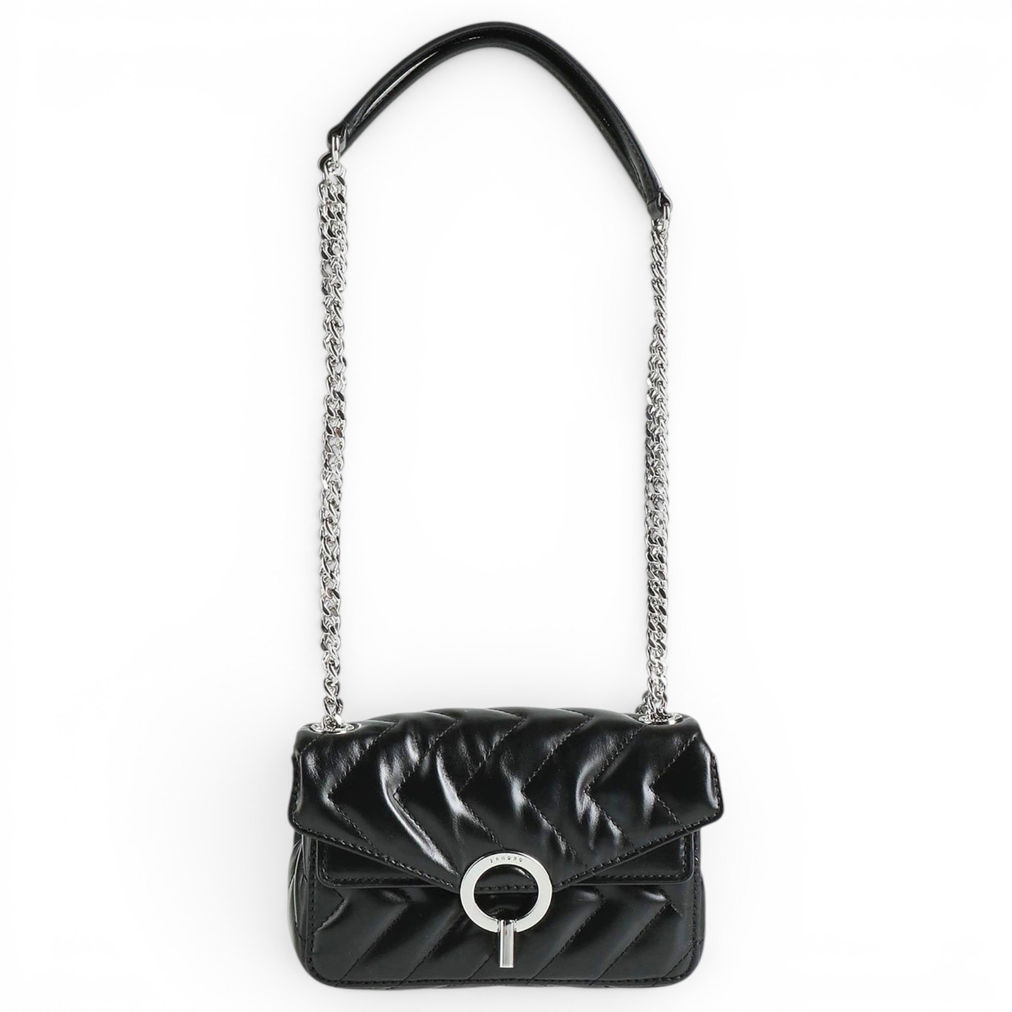 Yza leather handbag