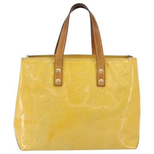 Reade patent leather handbag
