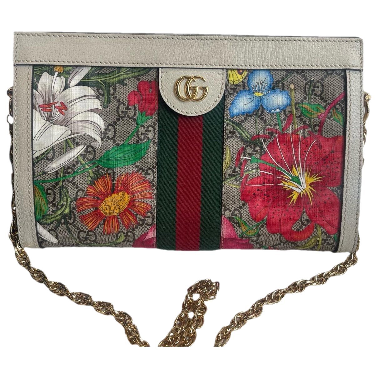 Ophidia Chain cloth handbag