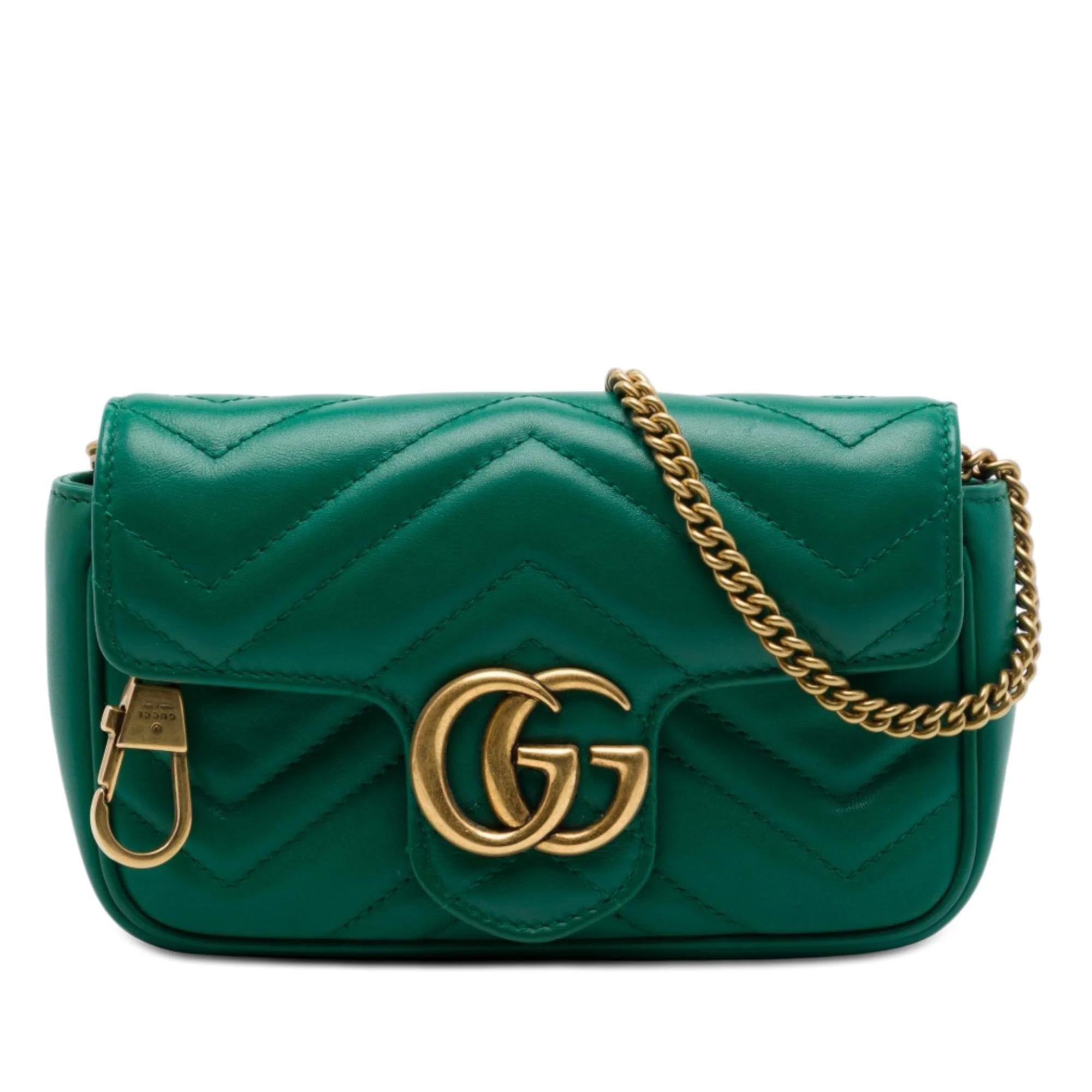 GG Marmont pony-style calfskin bag