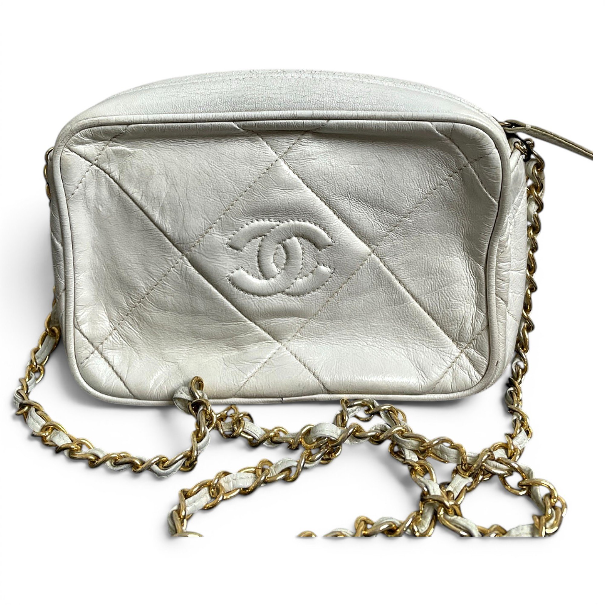 Leather crossbody bag