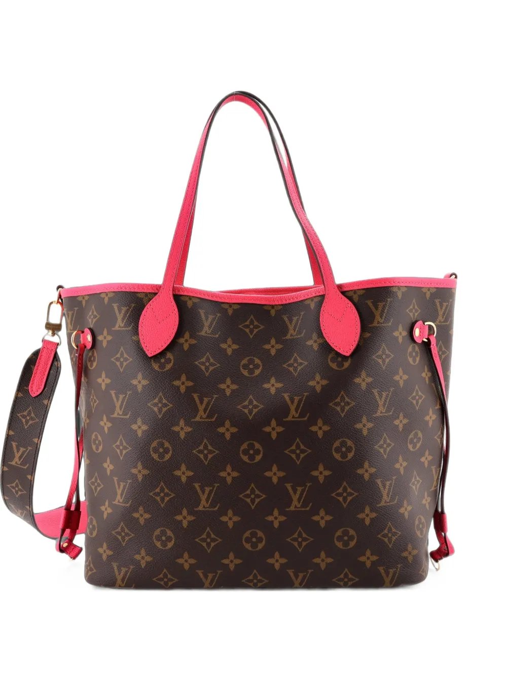 Neverfull Bandouliere Inside Out Monogram Canvas and Textile MM tote bag