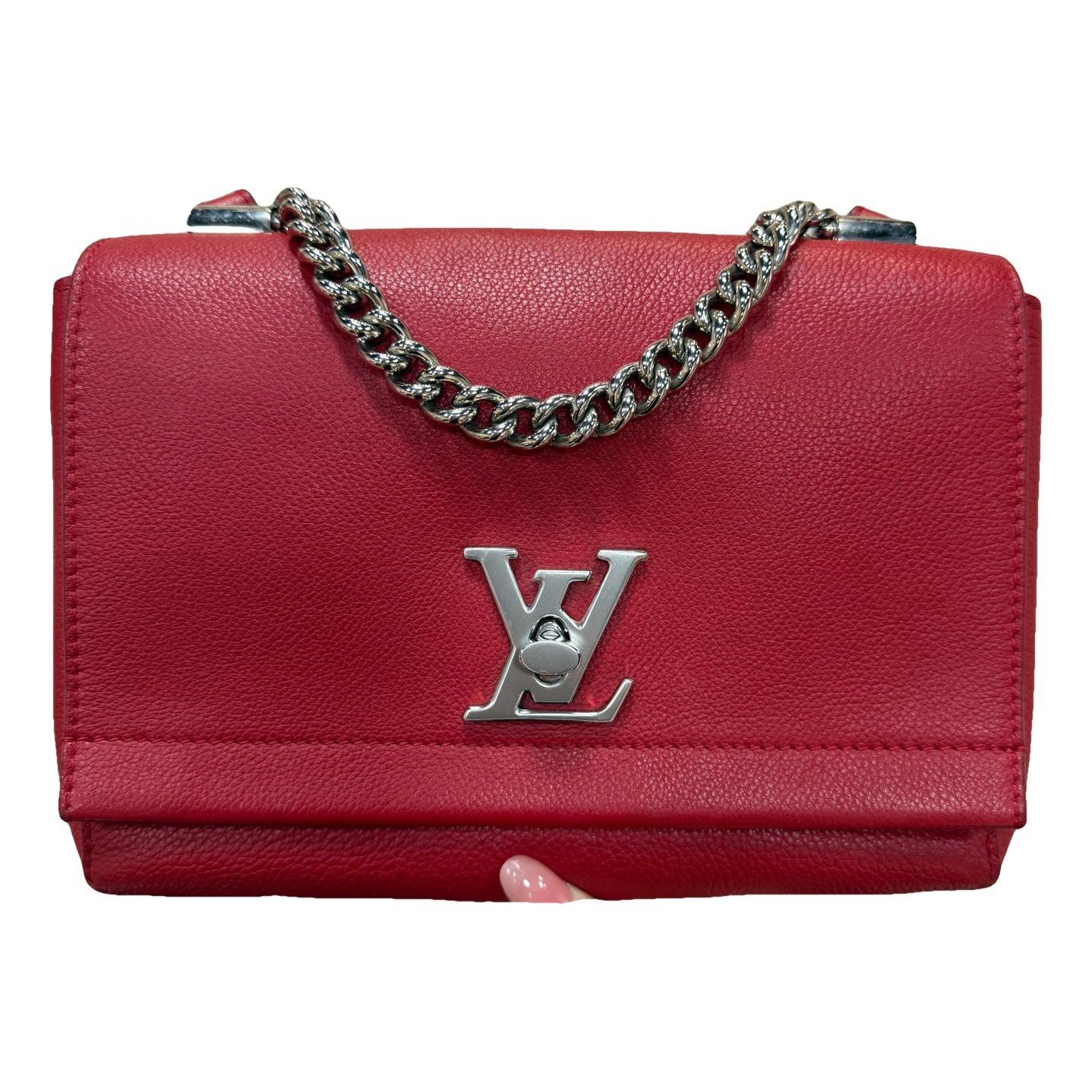 Lockme leather handbag