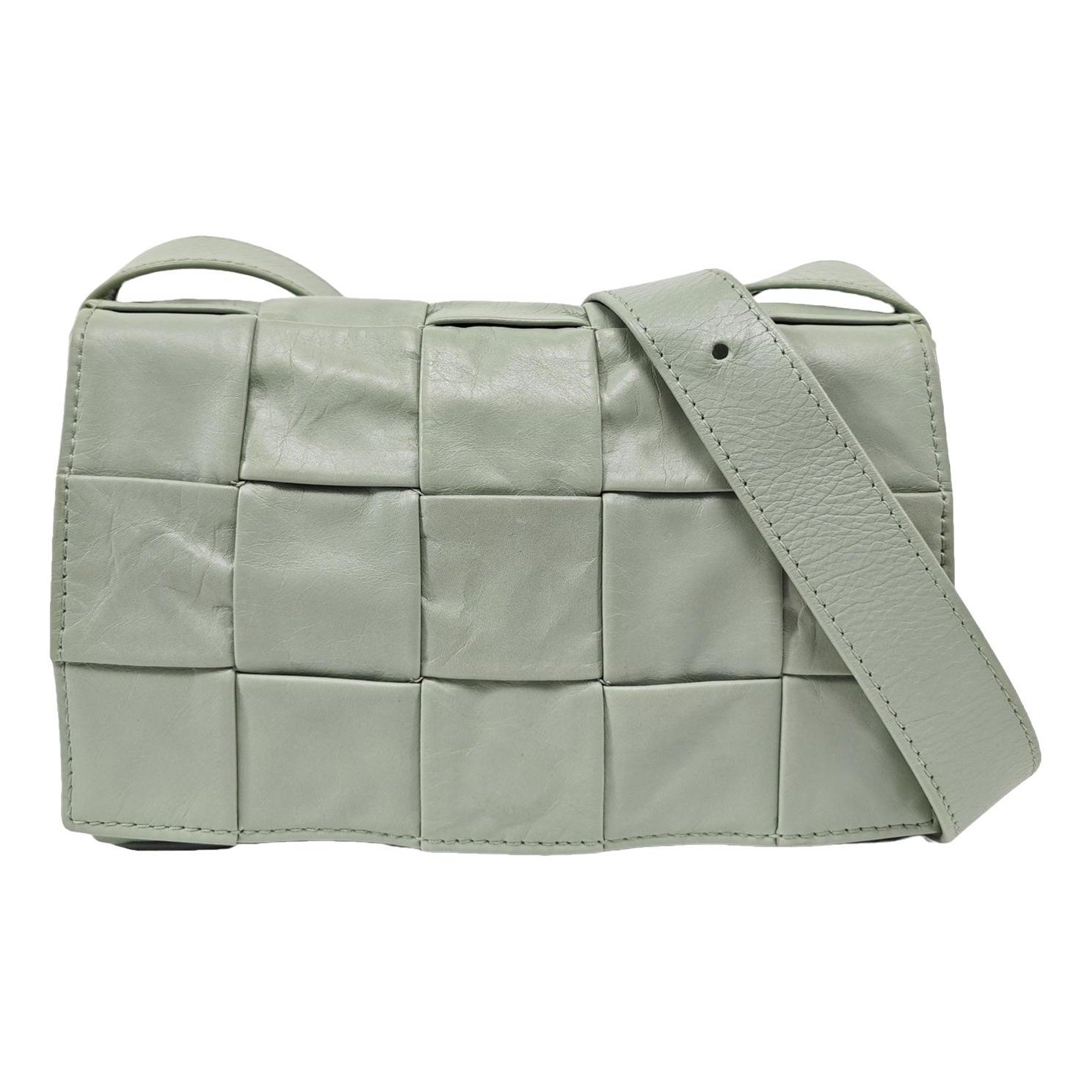 Brick Cassette leather handbag