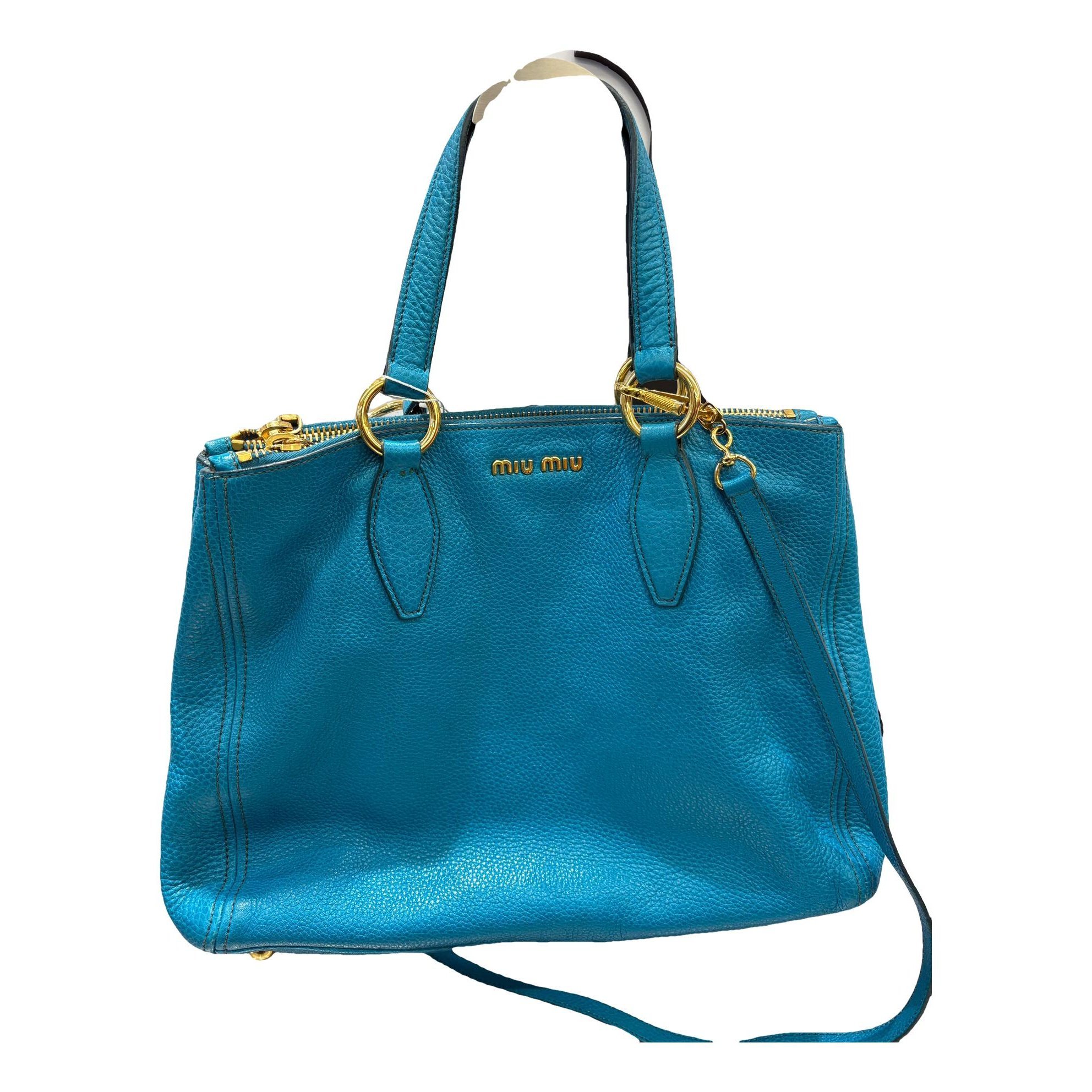 Miu Miu Leather tote
