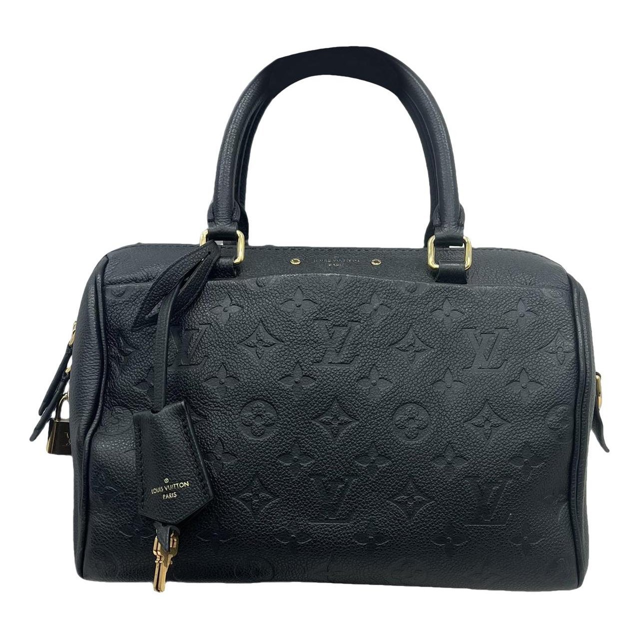 Speedy leather handbag