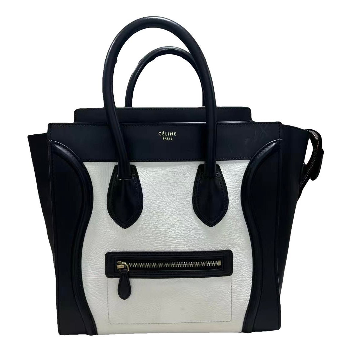 Luggage leather handbag