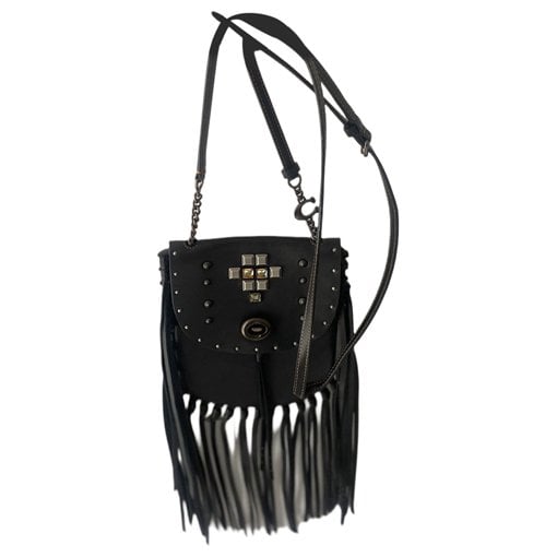 Leather crossbody bag