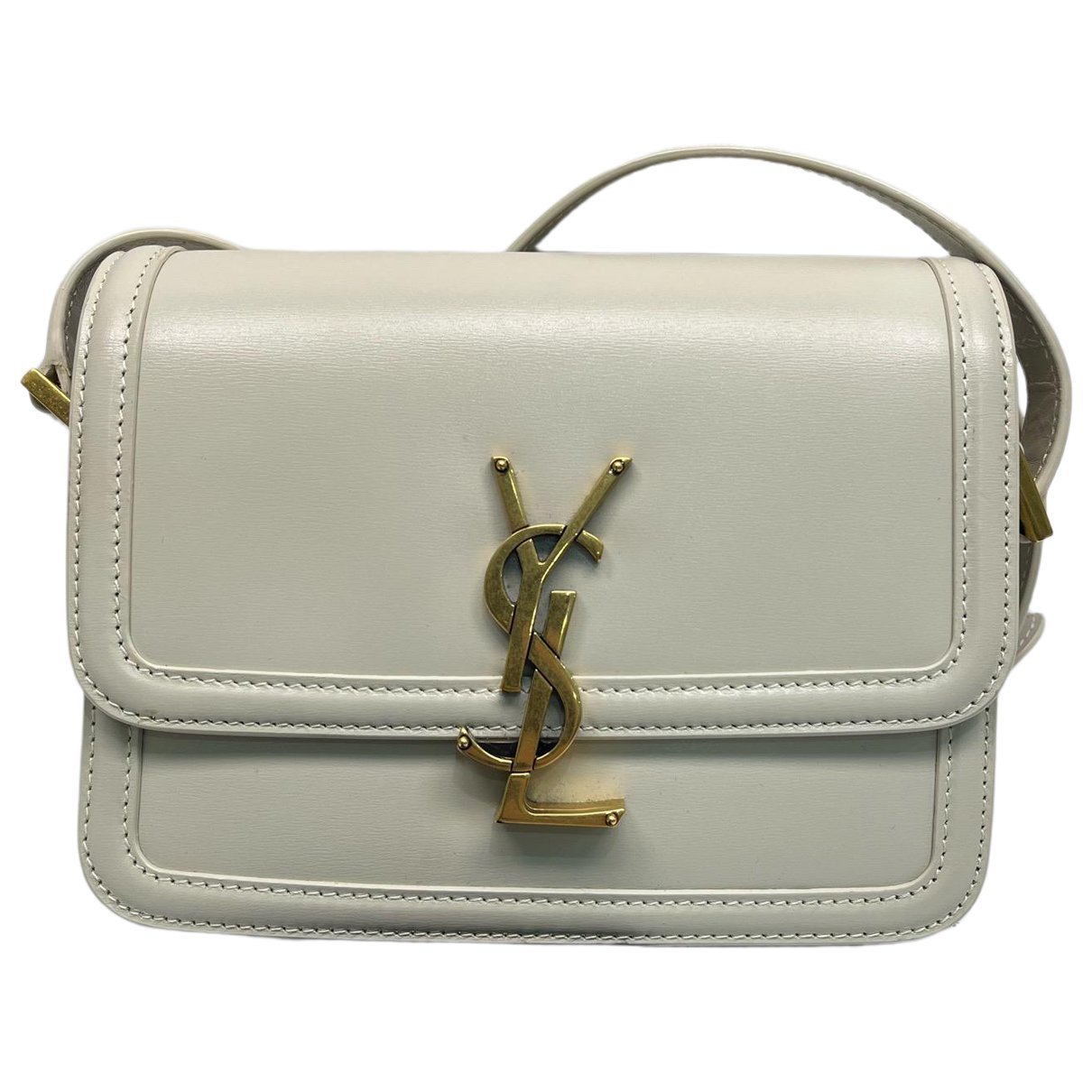 Solférino leather handbag