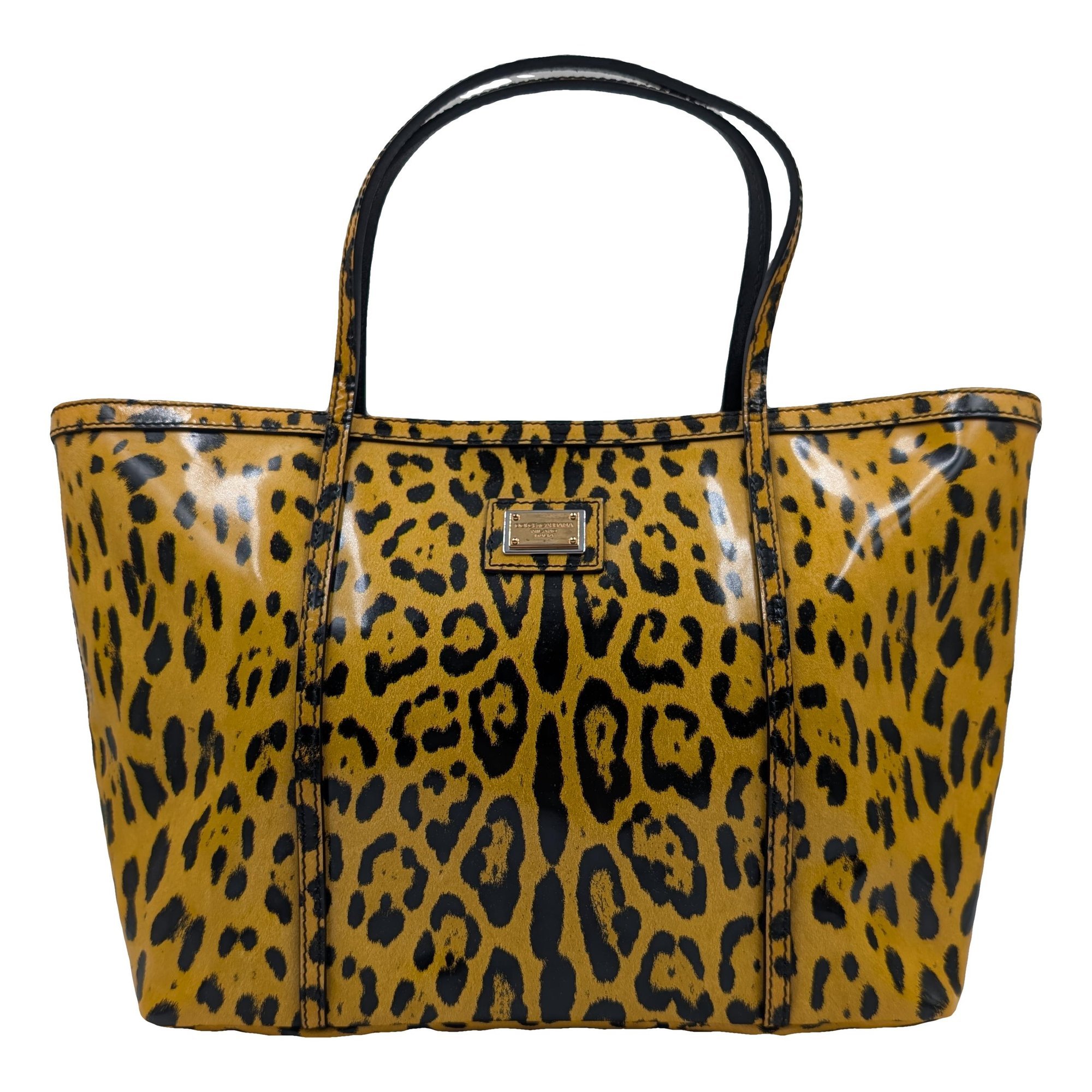 Leather tote