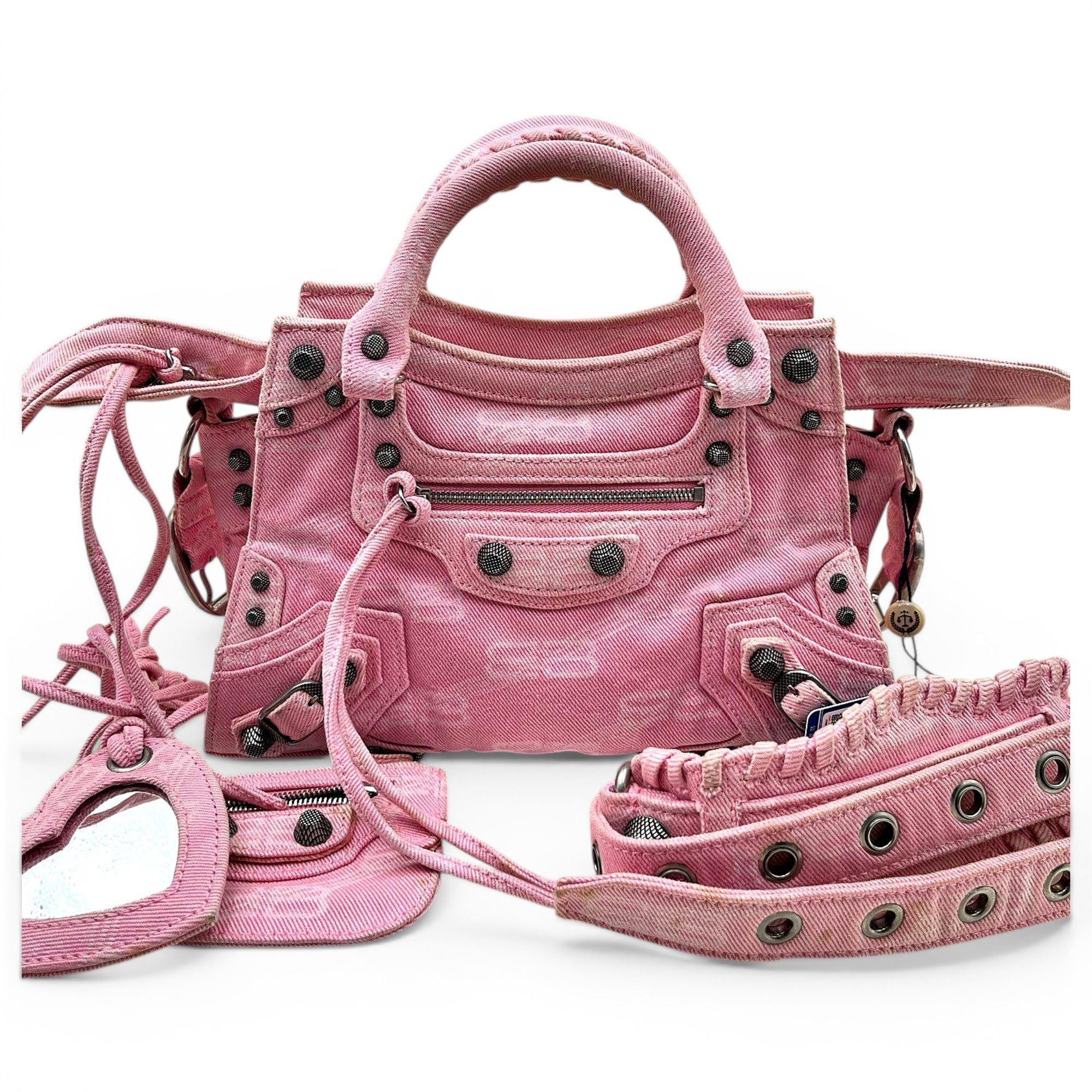 Neo Cagole City cloth handbag