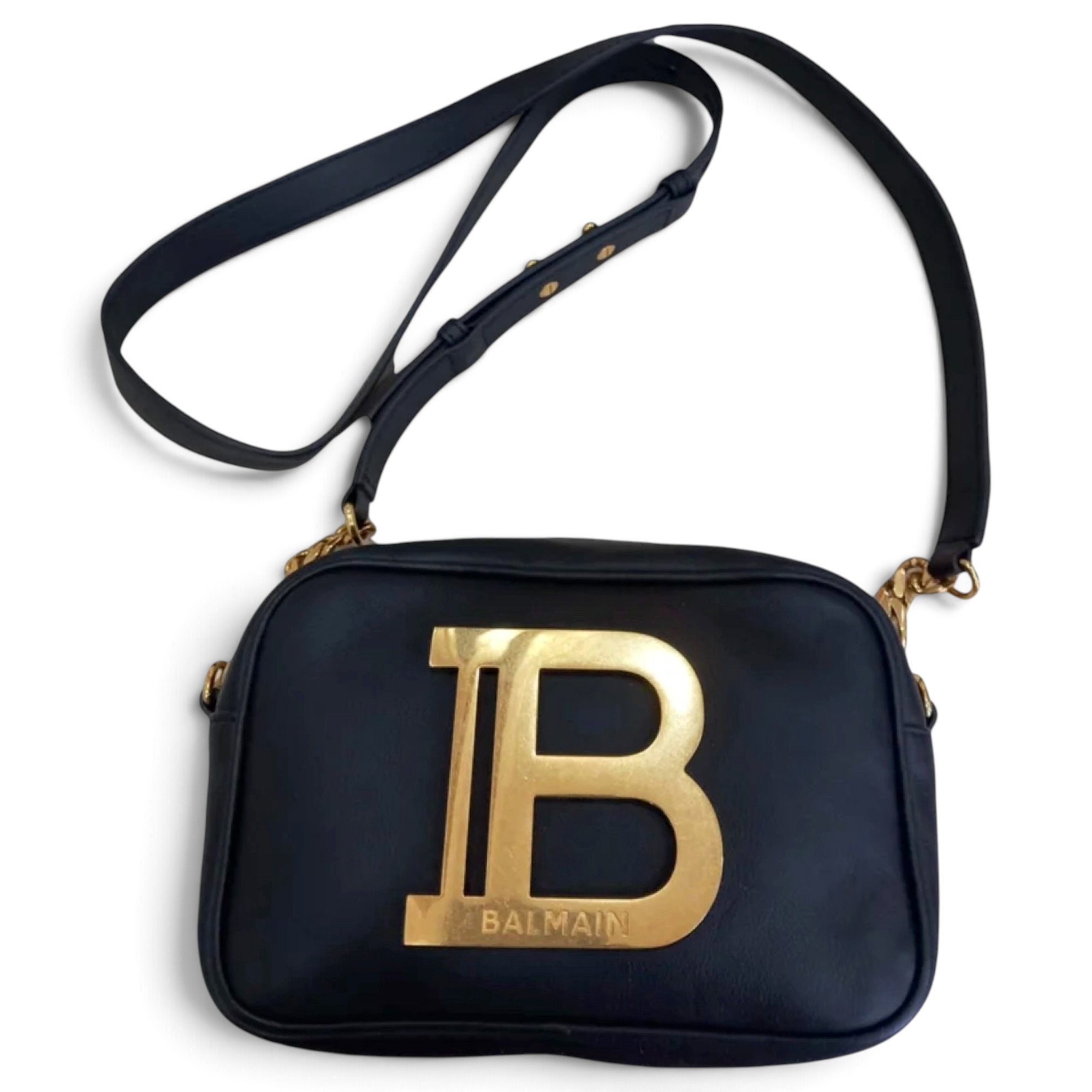 Balmain Leather crossbody bag