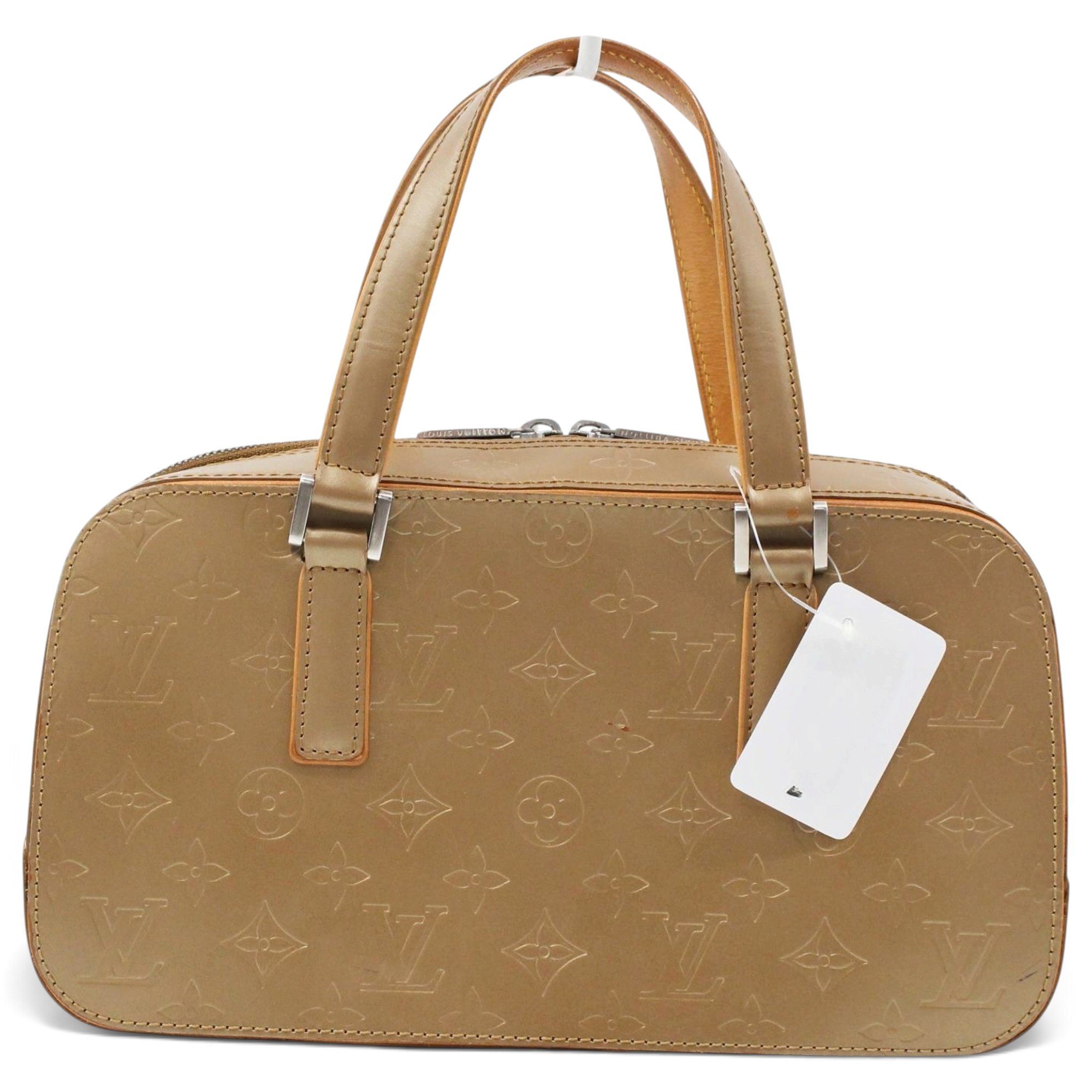 Bedford patent leather handbag