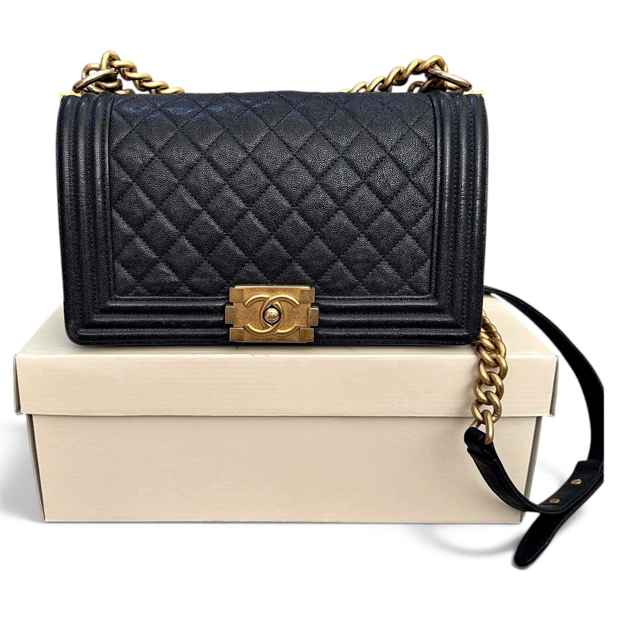 Boy leather handbag