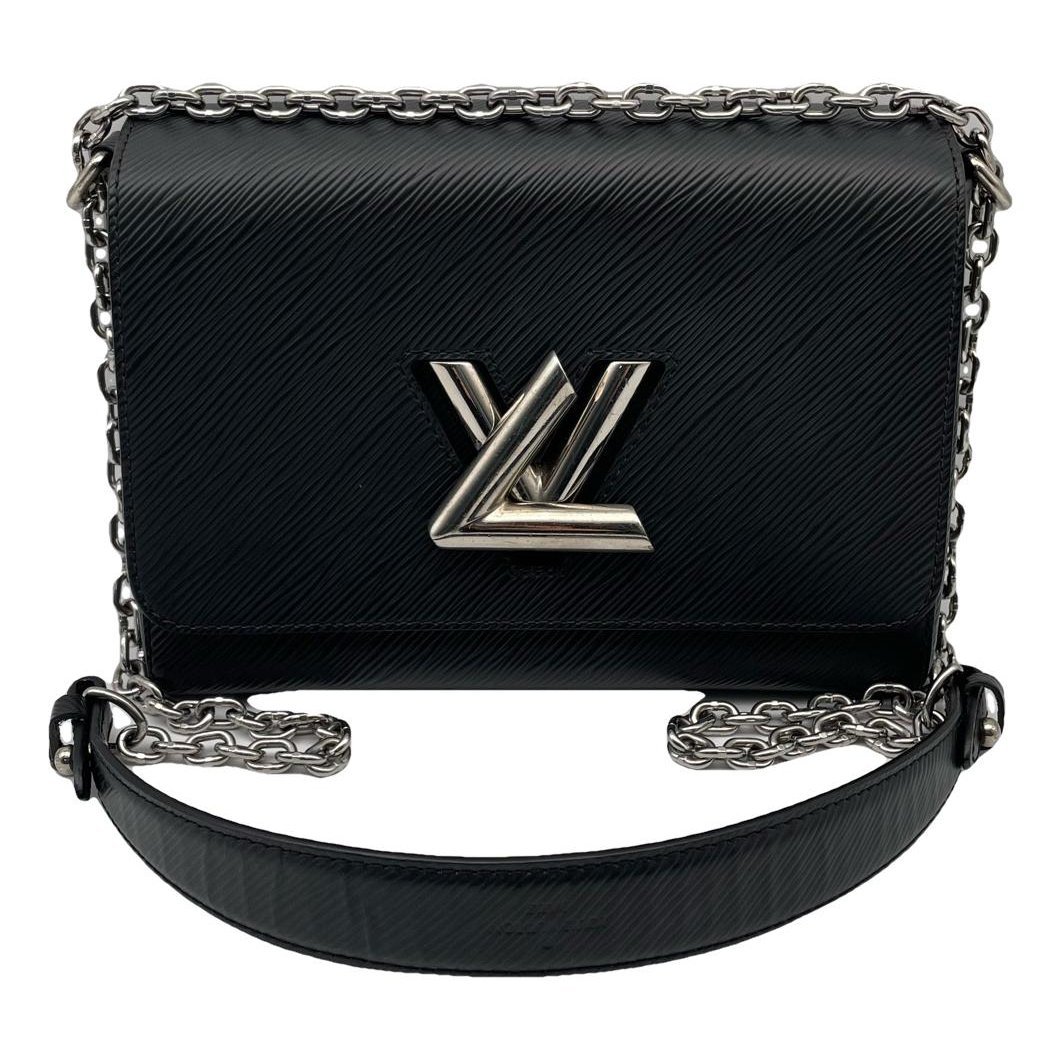 Twist leather crossbody bag
