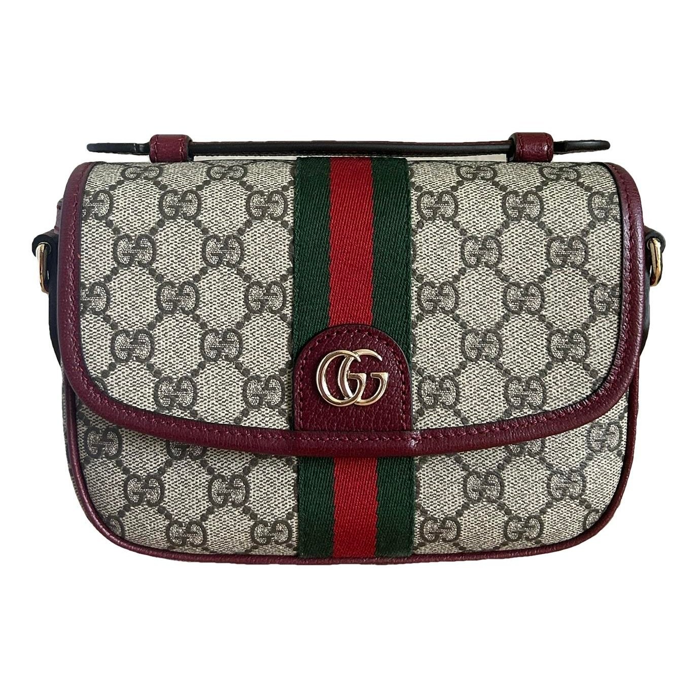 Ophidia Flap Top Handle cloth handbag