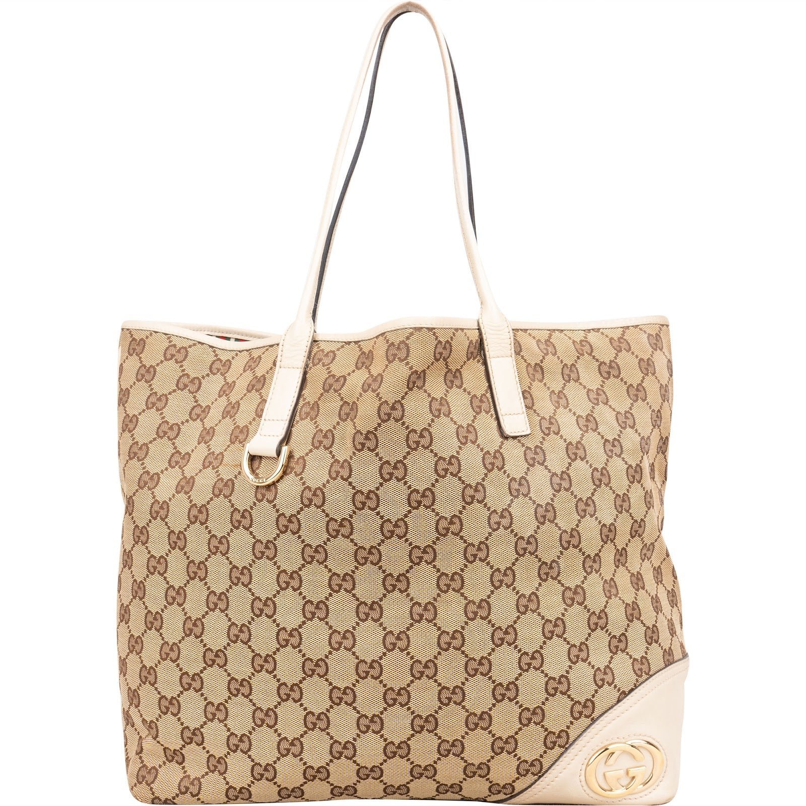 Britt leather handbag