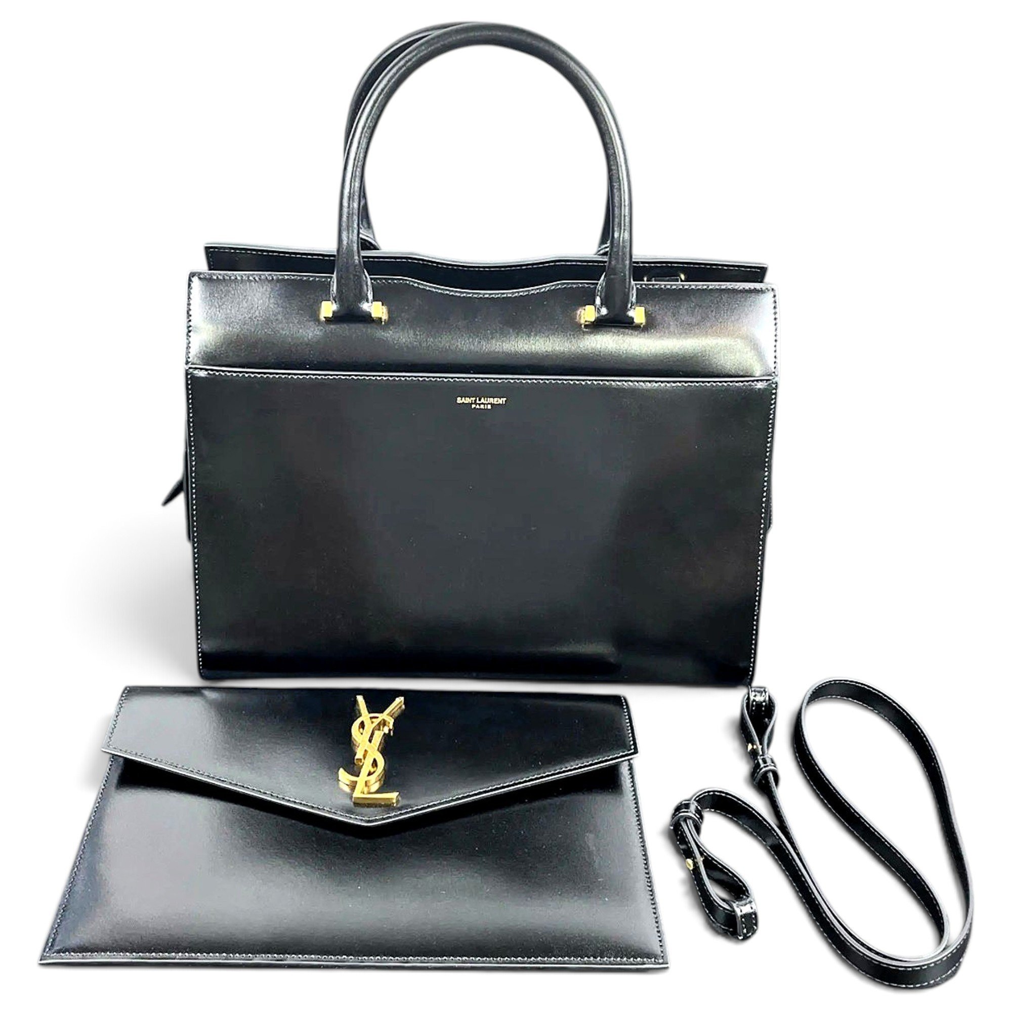 Leather handbag