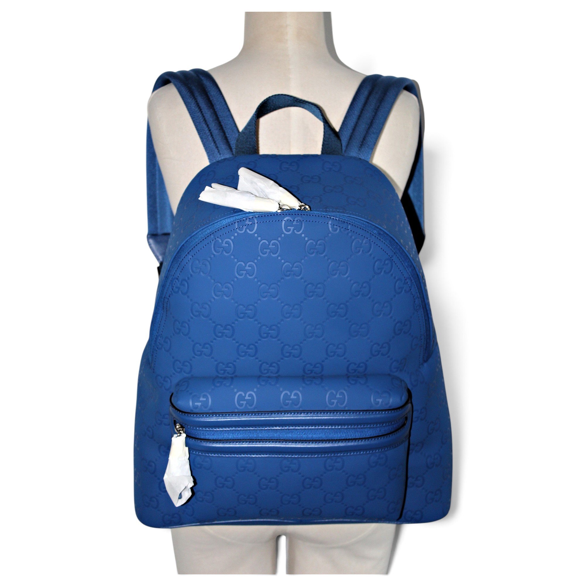 Leather backpack