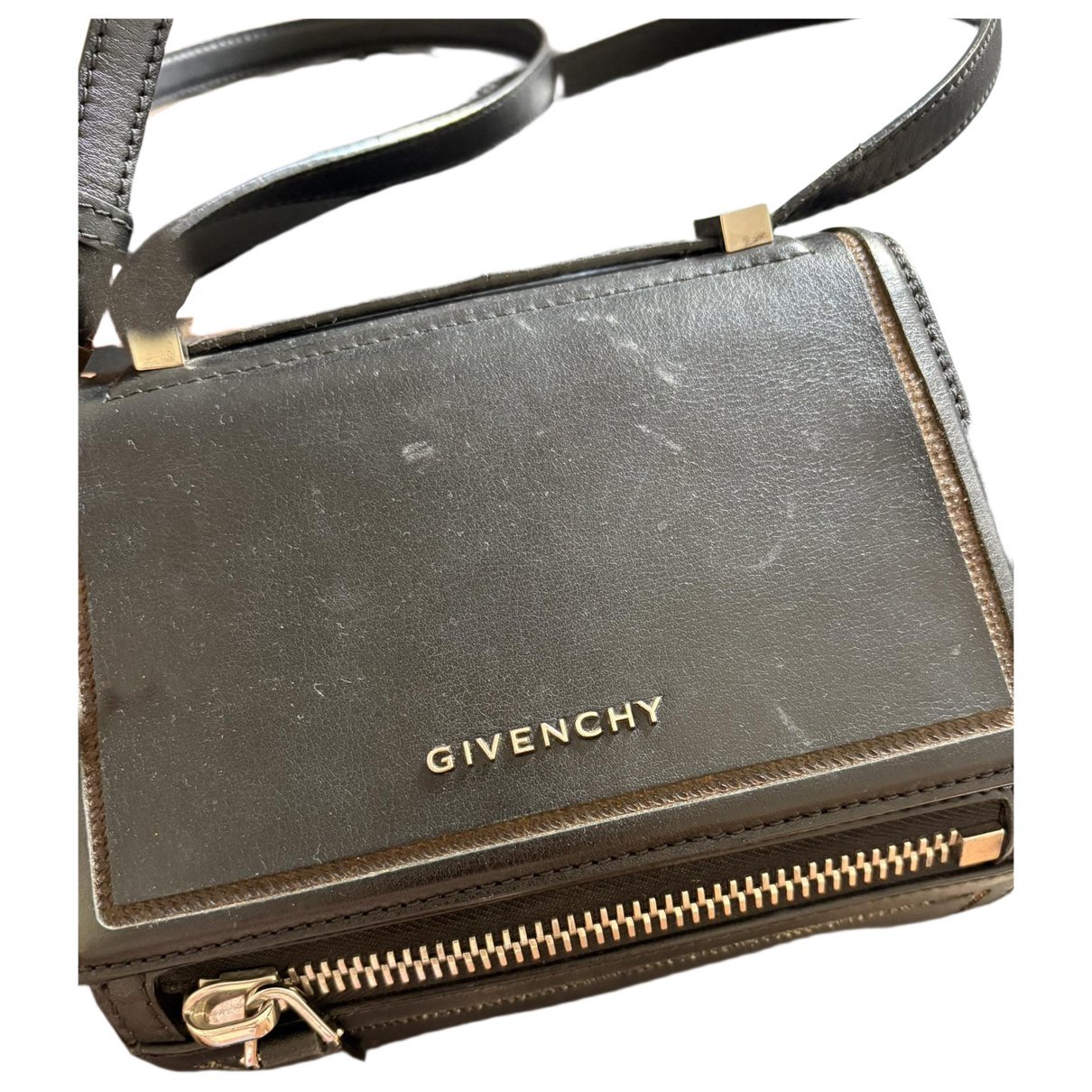 Pandora Box leather handbag