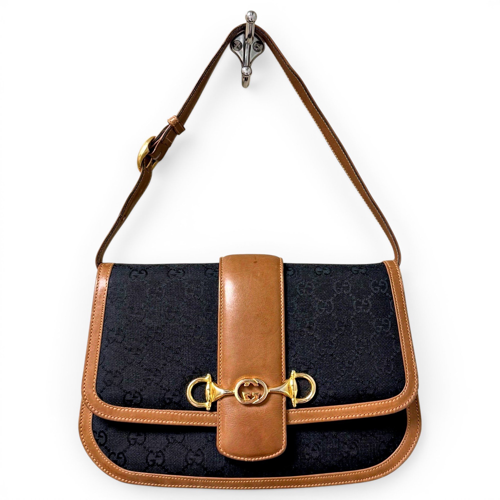 1955 leather handbag