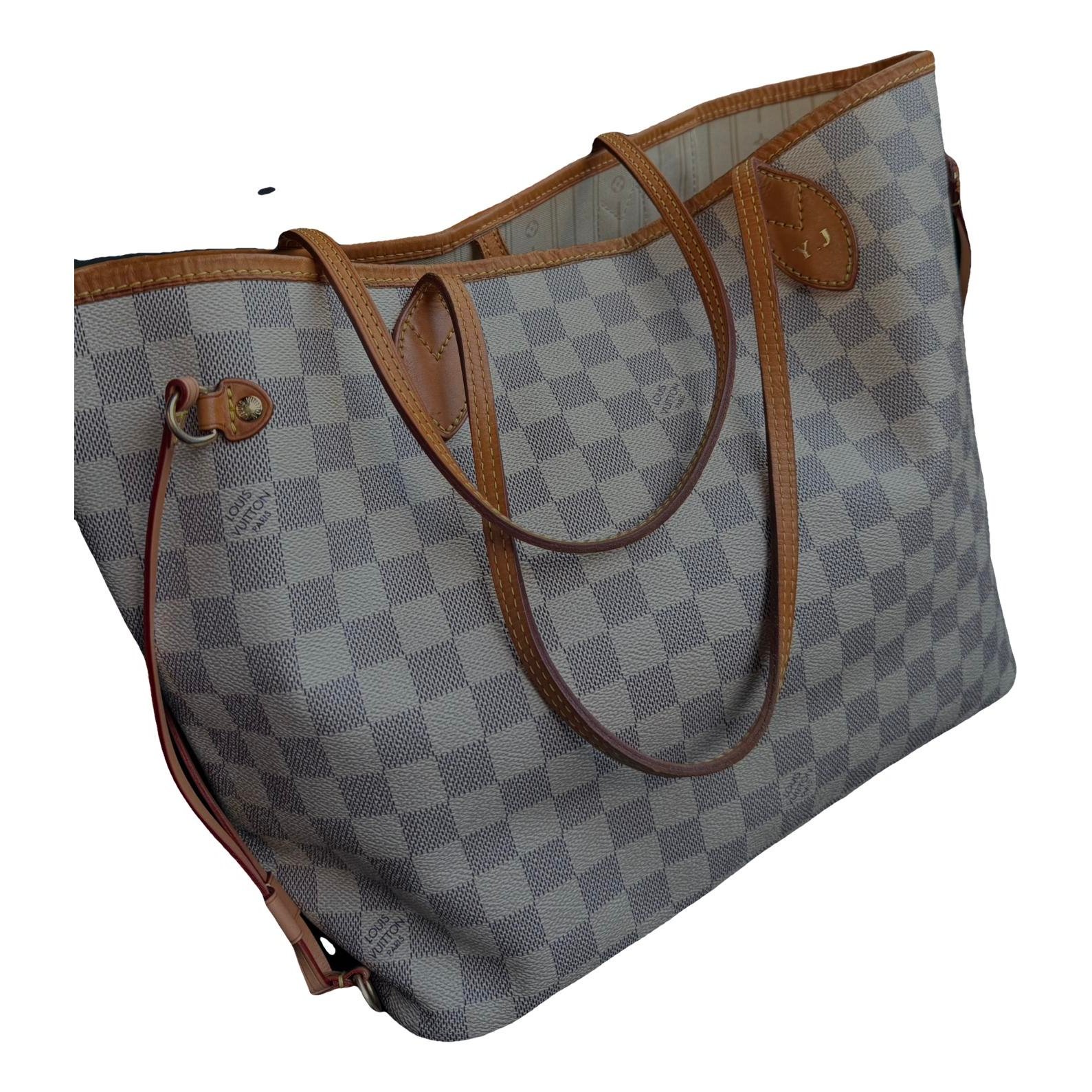 Neverfull leather tote