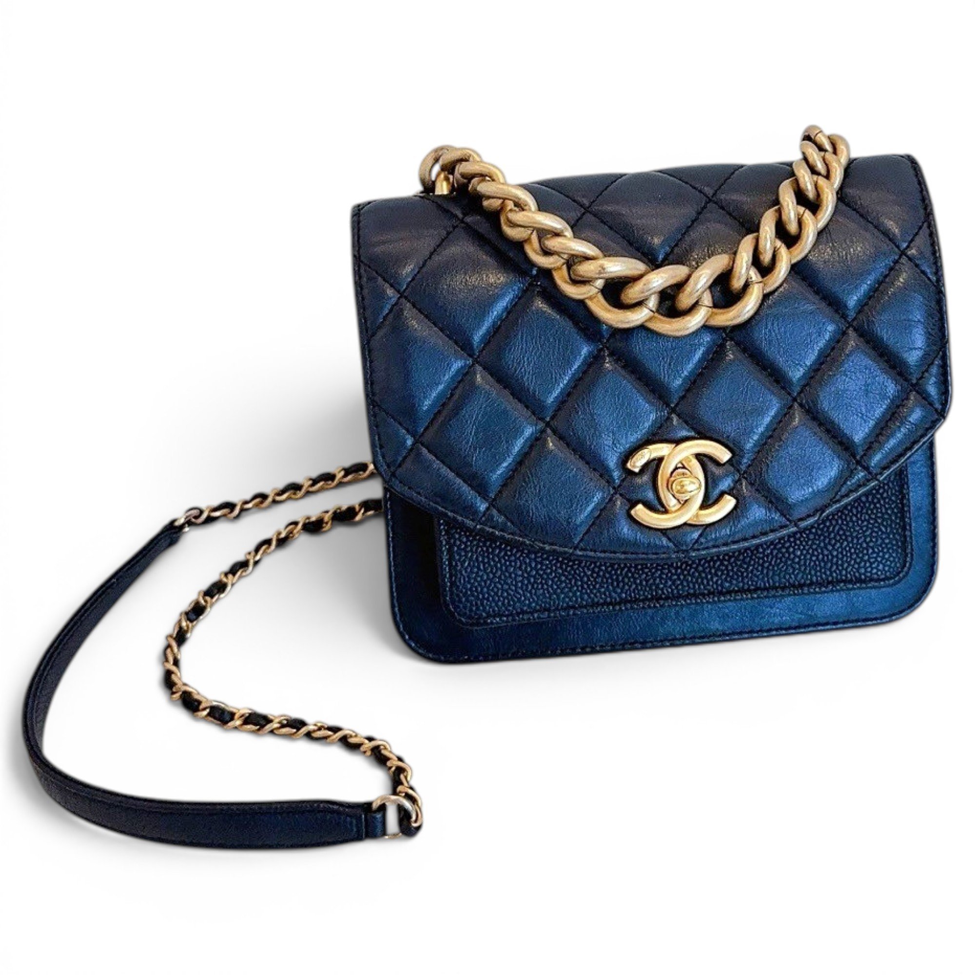 Leather crossbody bag