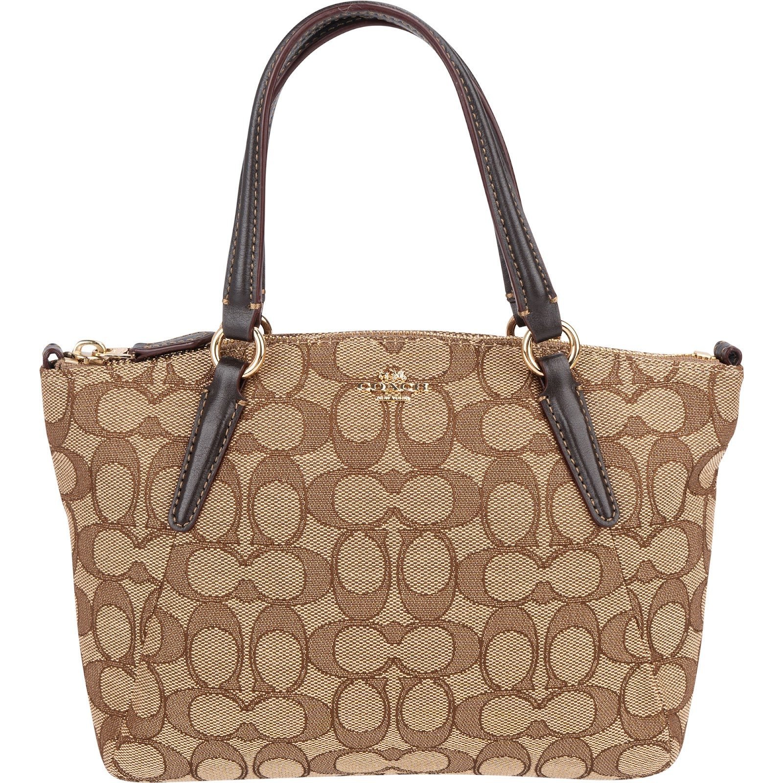 Signature Sufflette leather handbag