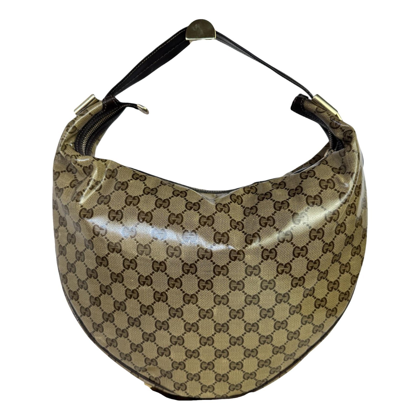 Hobo leather handbag
