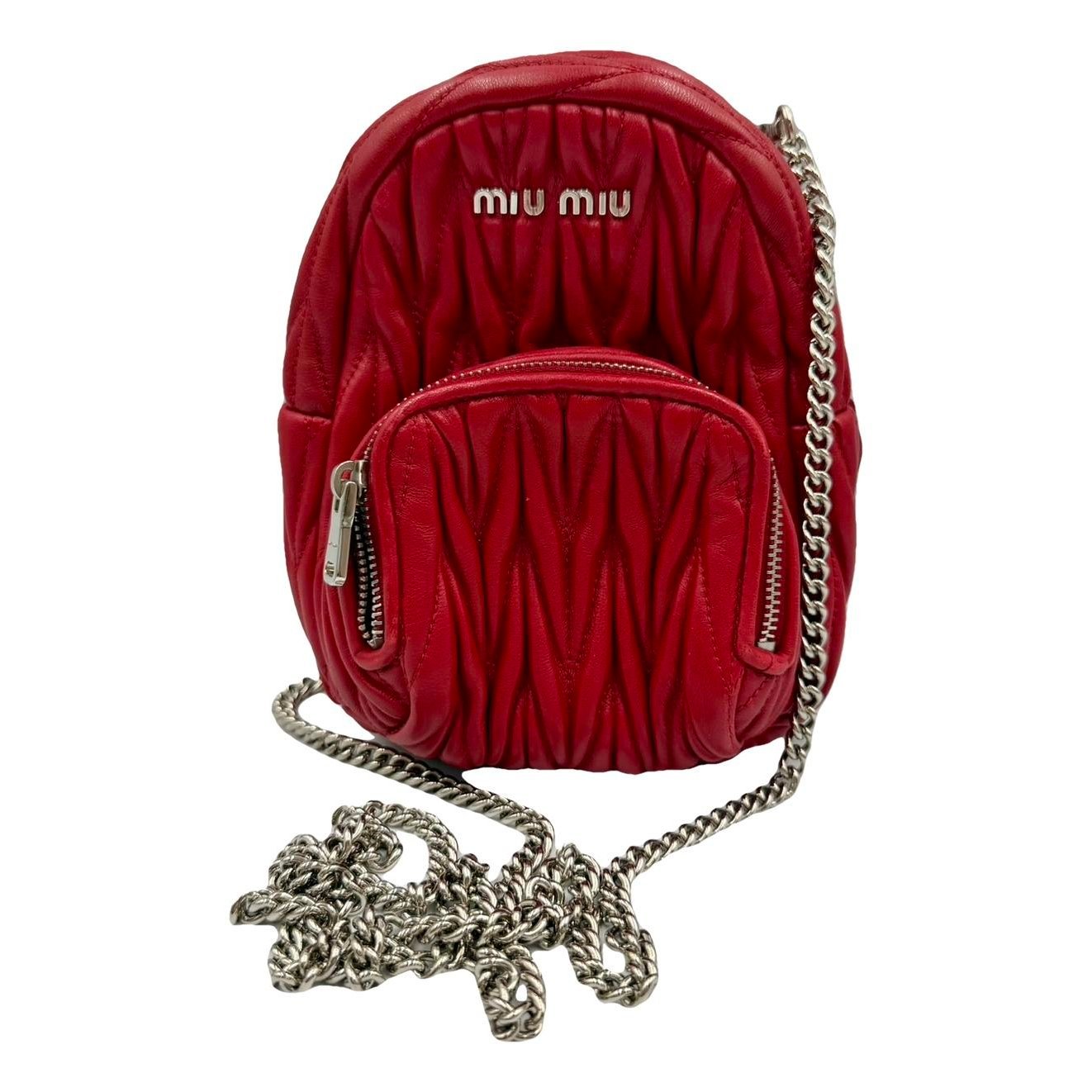 Leather crossbody bag