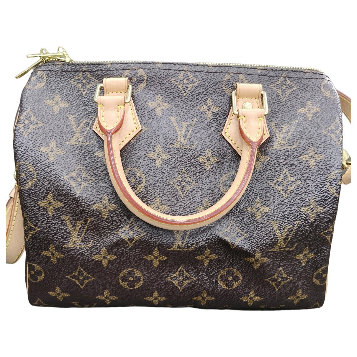 Speedy Bandoulière leather handbag