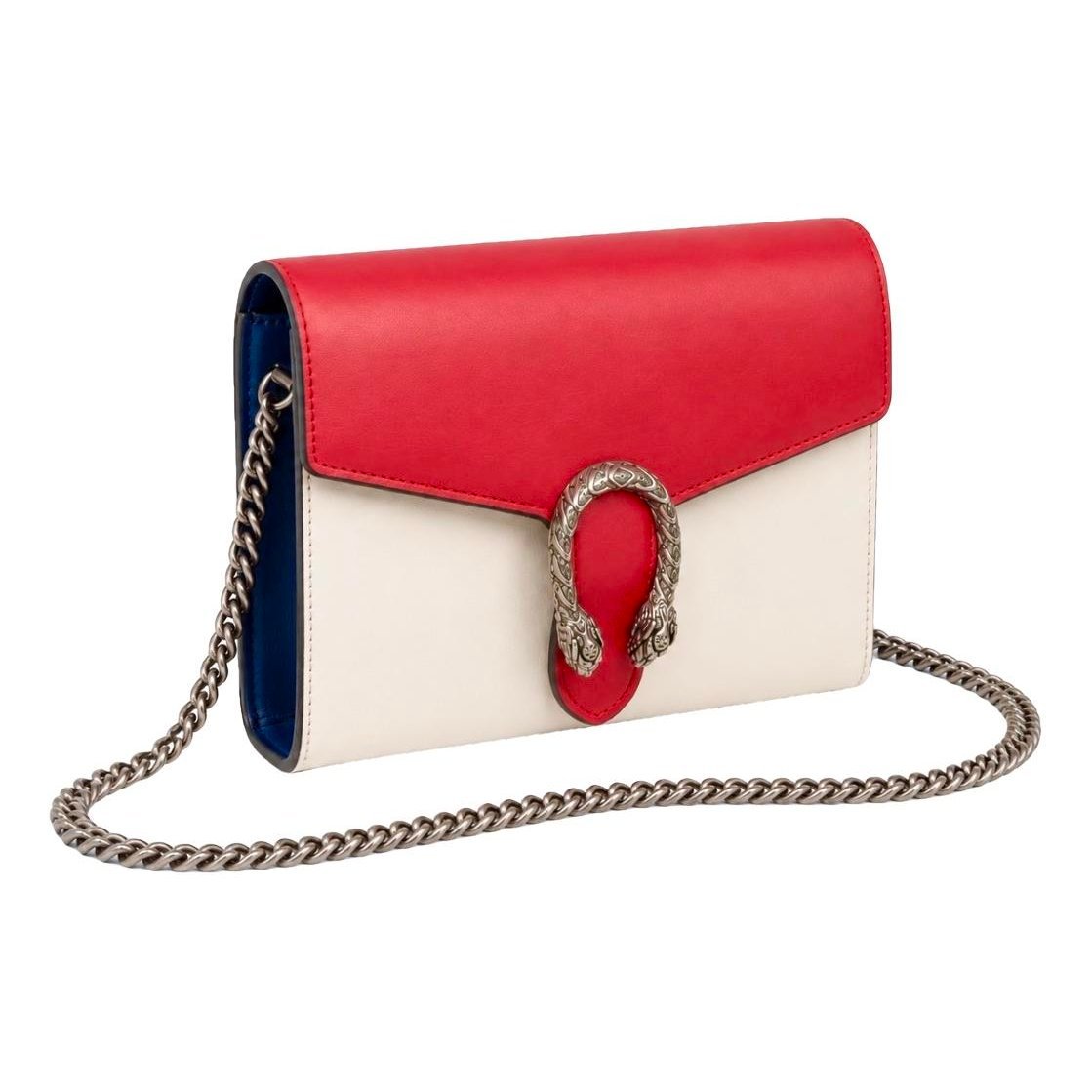 Dionysus Chain Wallet leather crossbody bag