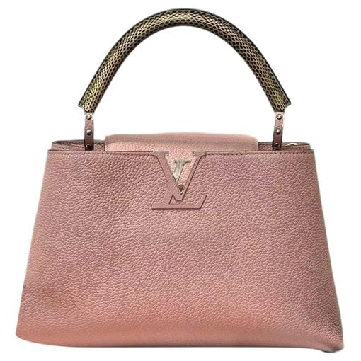 Capucines leather handbag