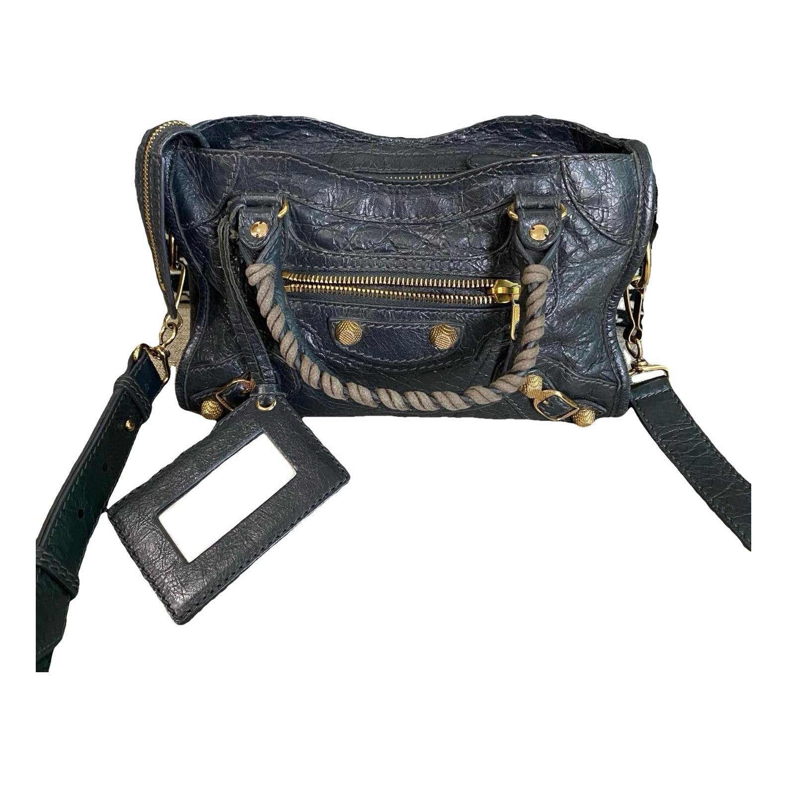 Balenciaga City leather handbag