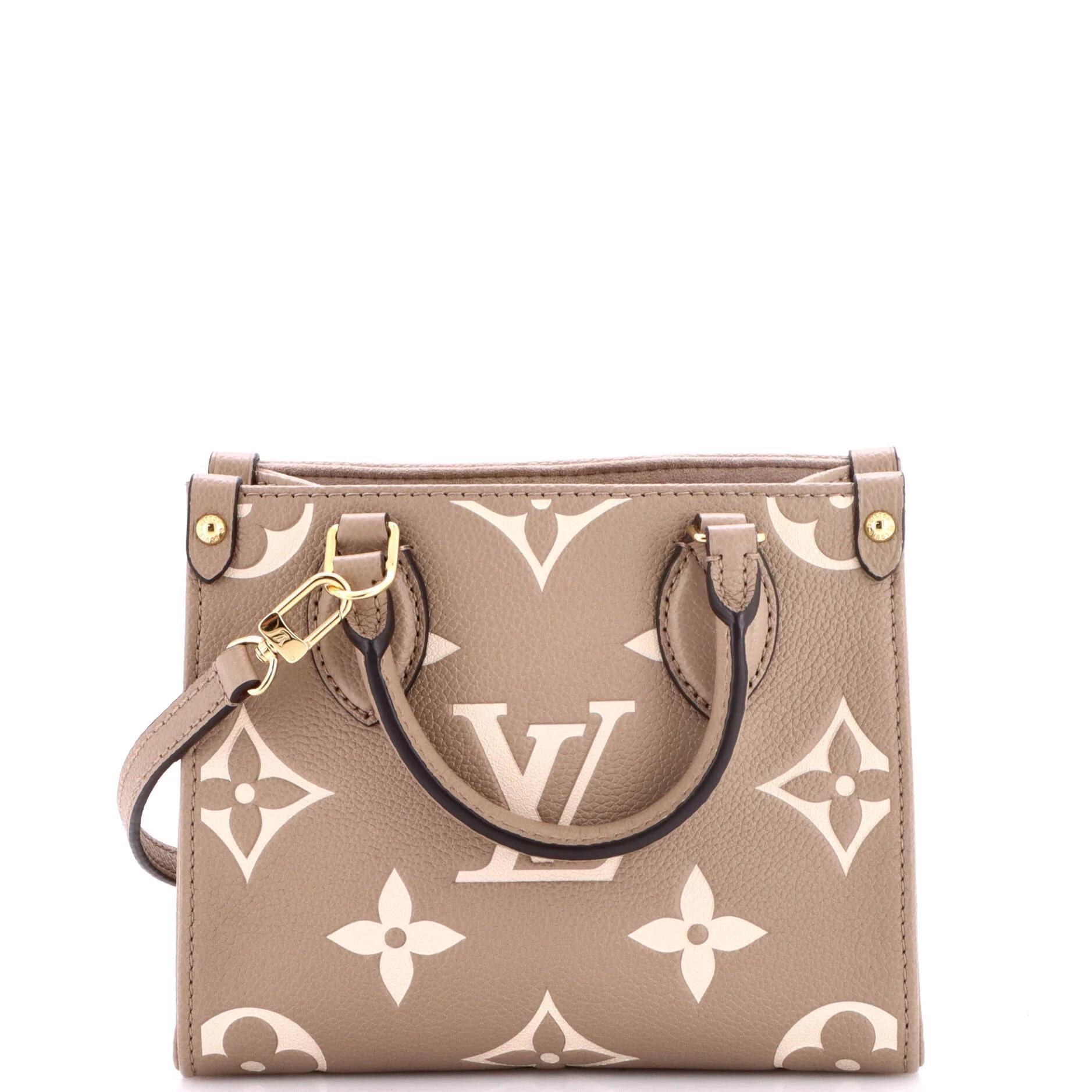 Leather tote