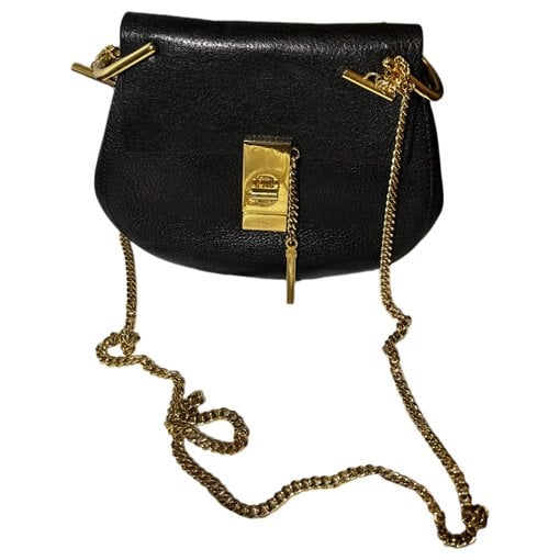 Drew leather handbag