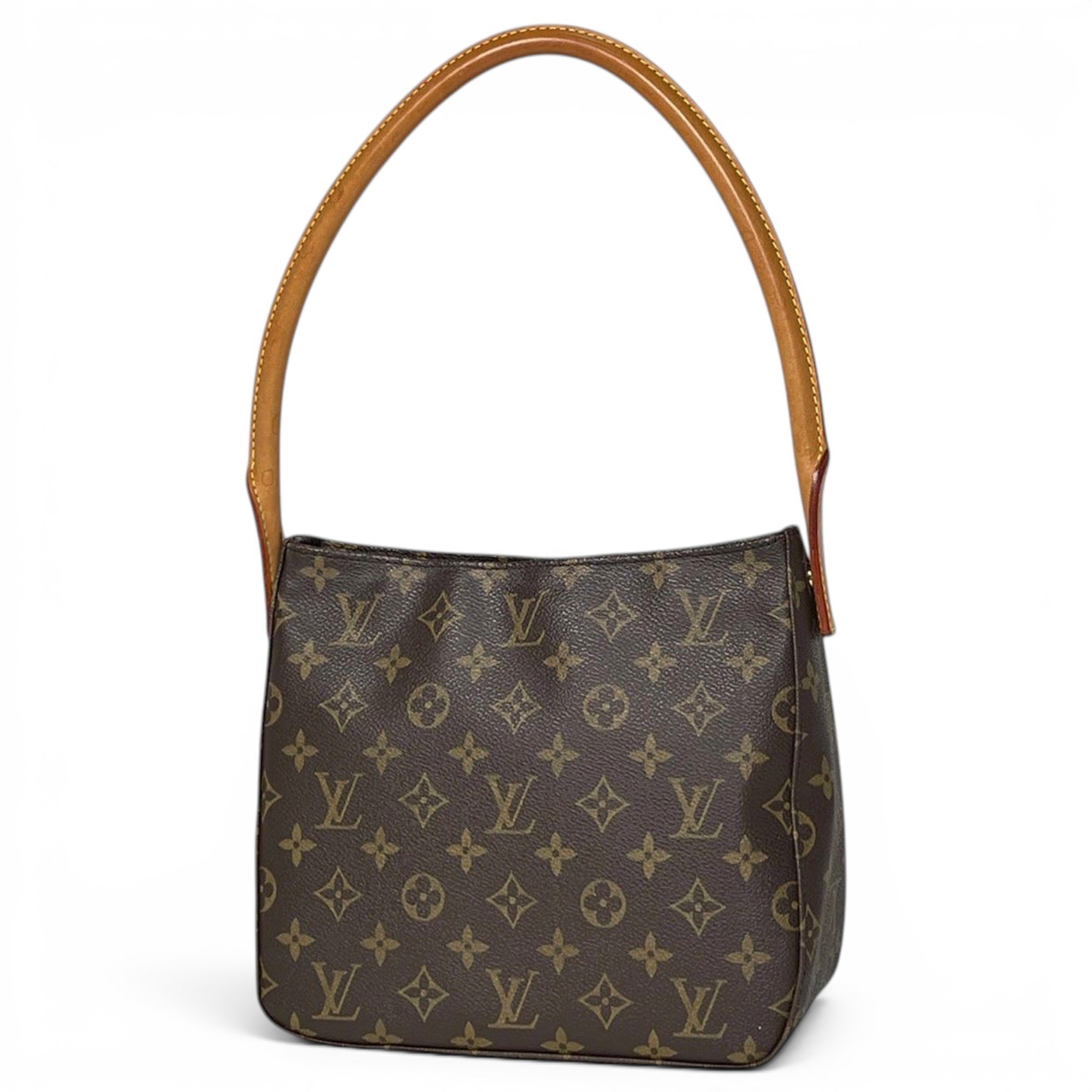 Looping cloth handbag