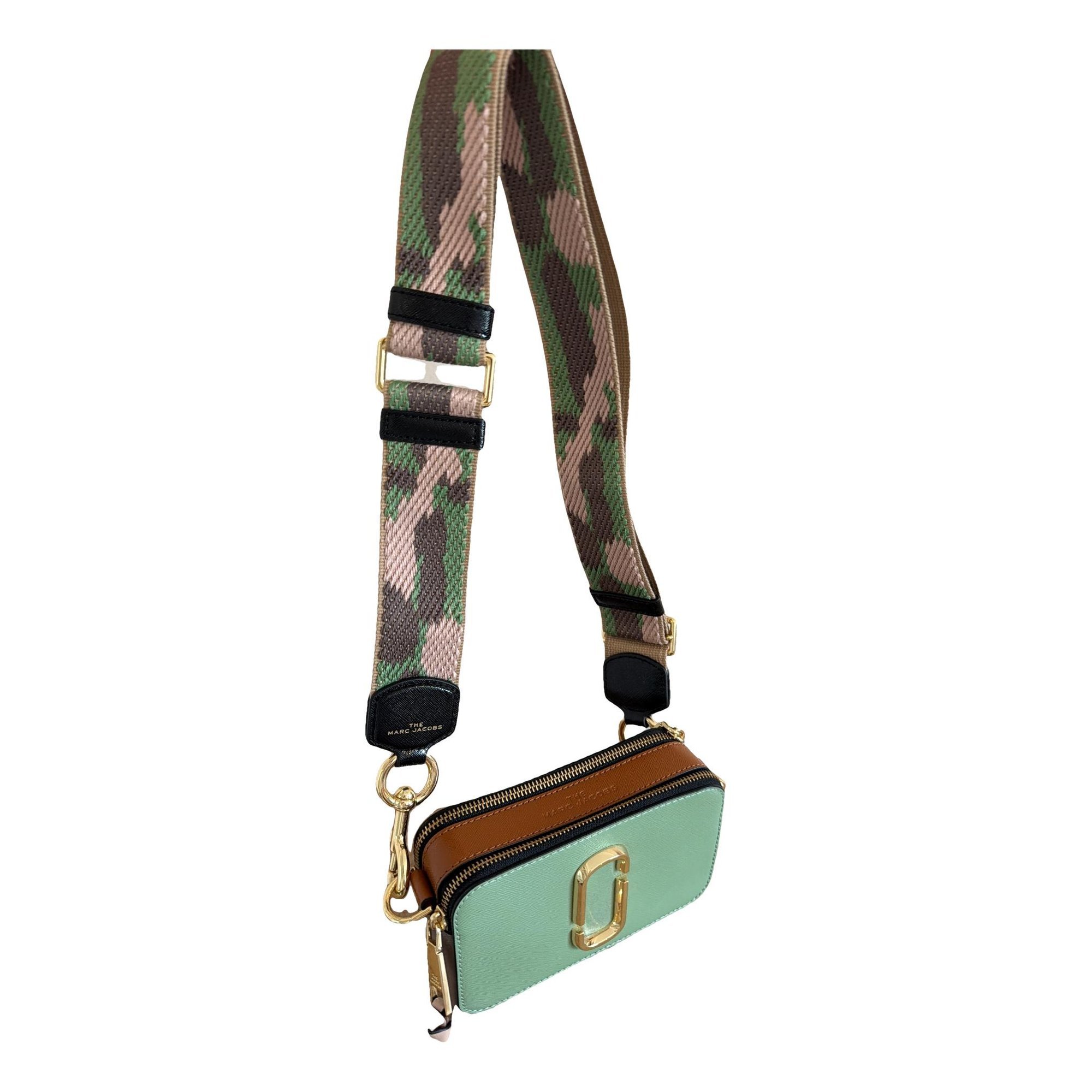 Snapshot leather crossbody bag