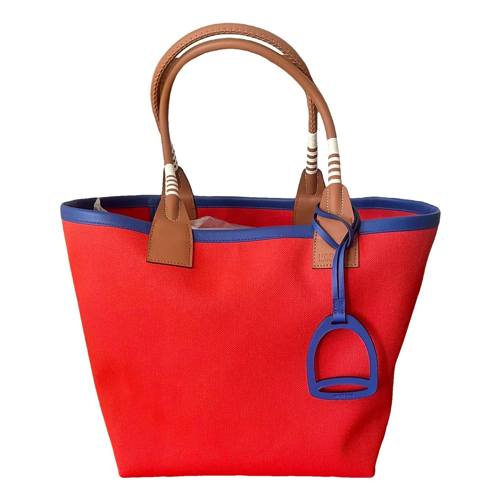 Hermes Steeple Tote Handbag Swift Leather