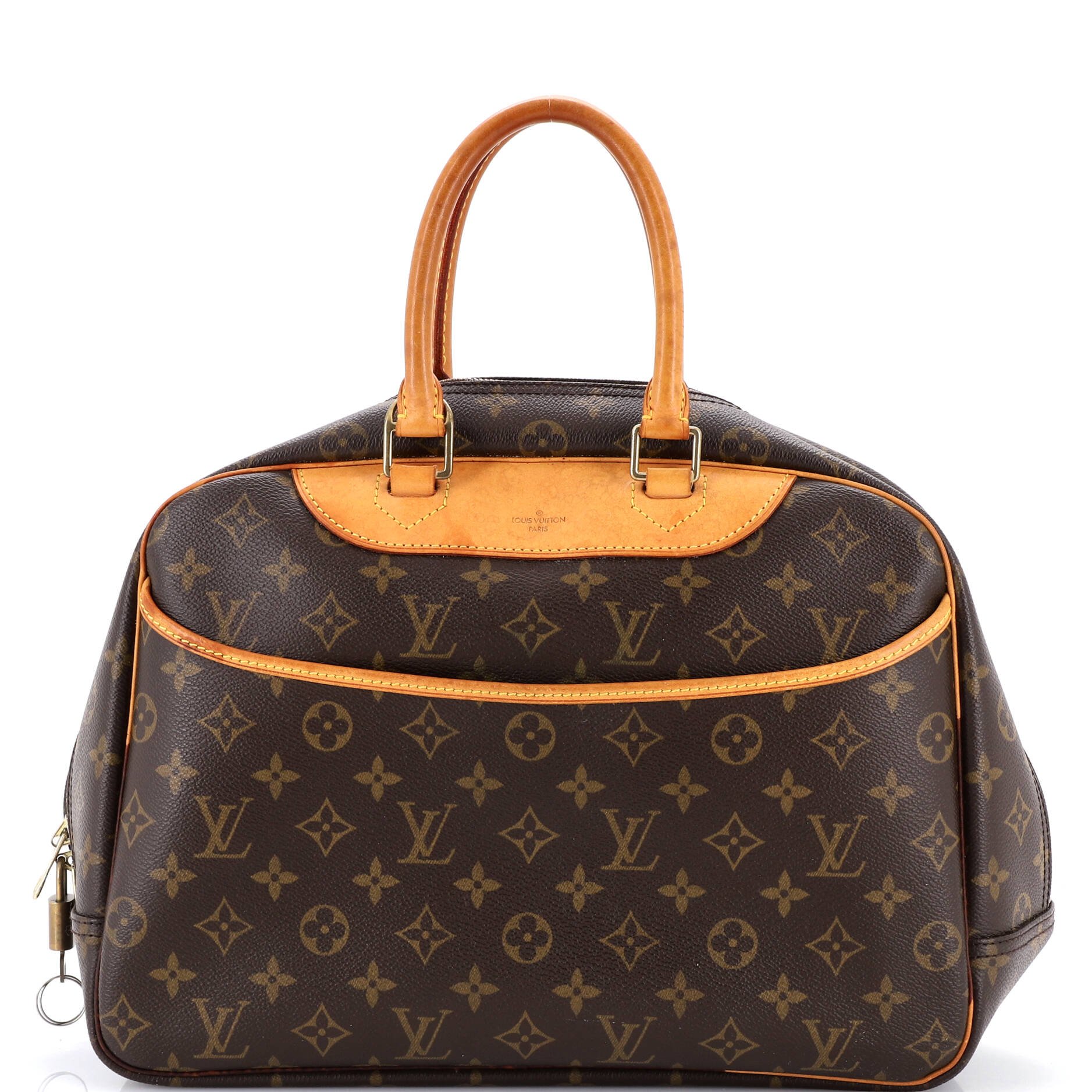 Louis Vuitton Deauville Handbag Monogram Canvas