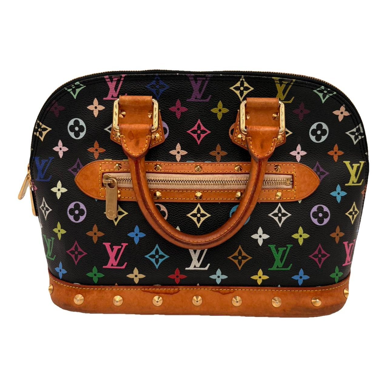Alma leather handbag