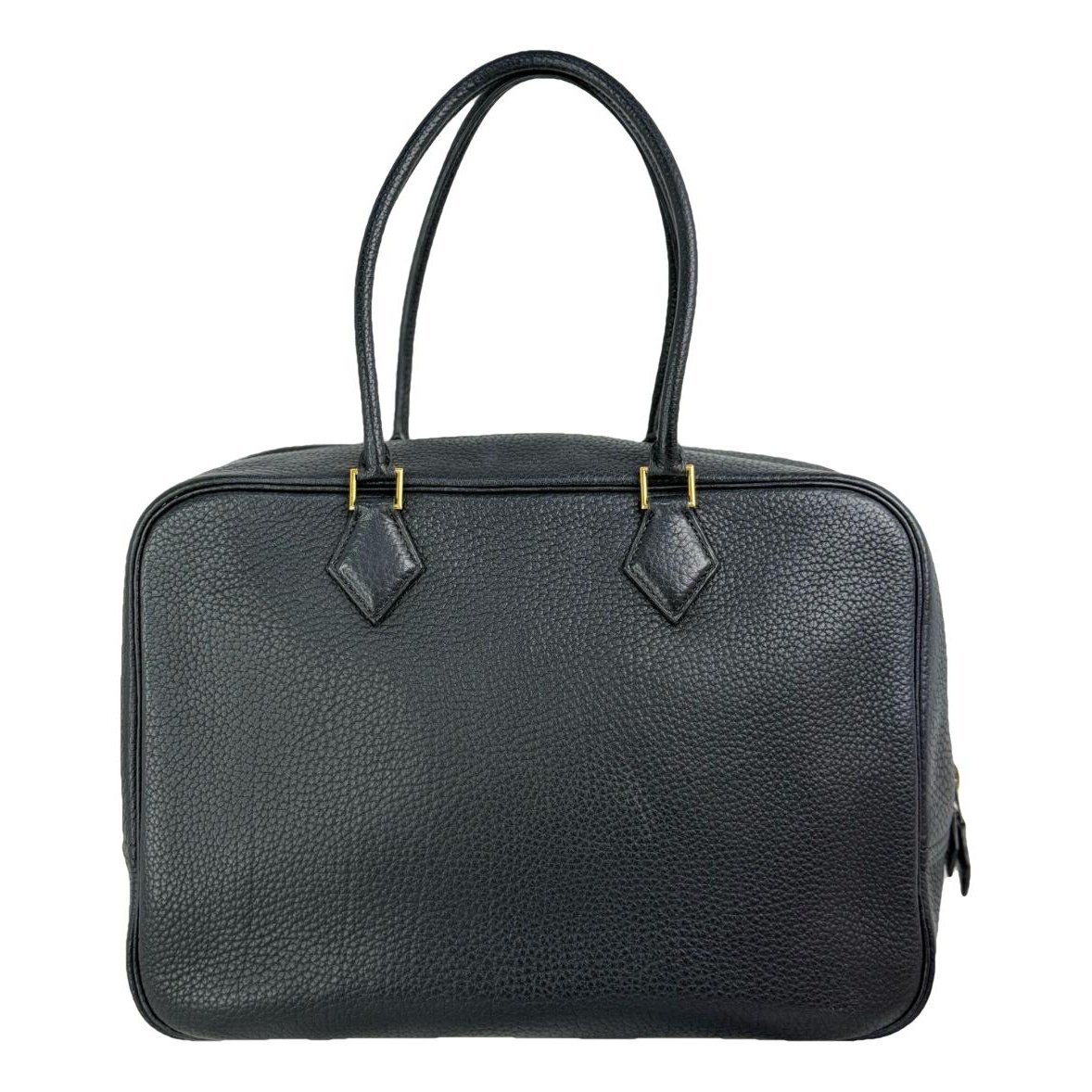 Plume leather handbag