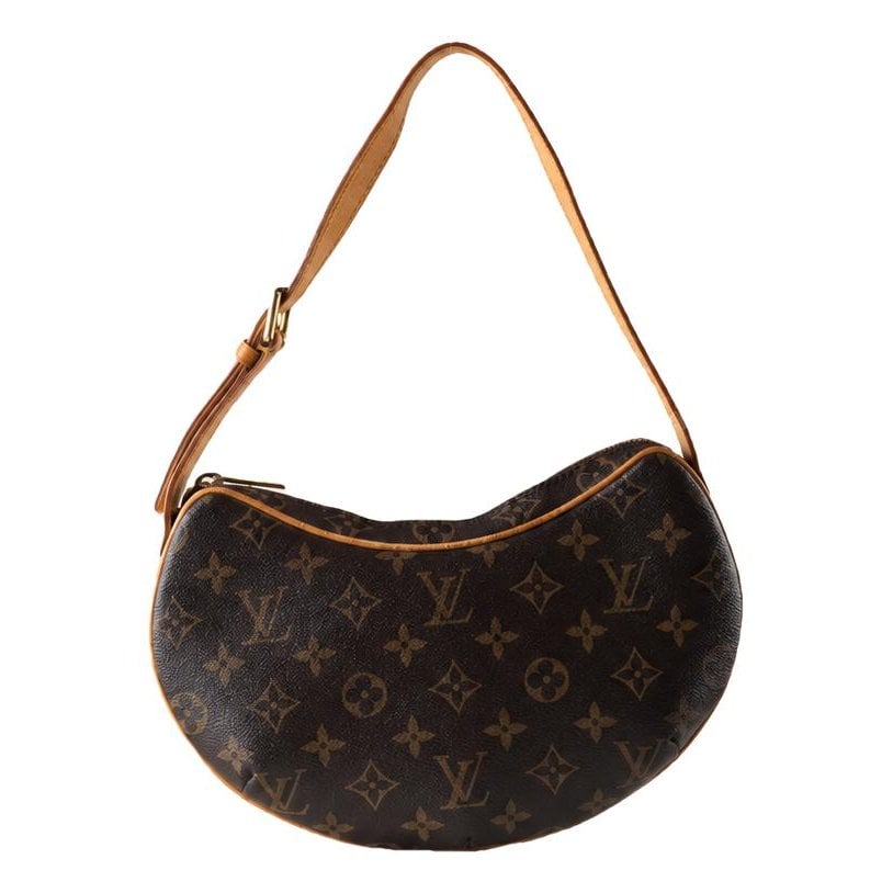 Croissant cloth handbag